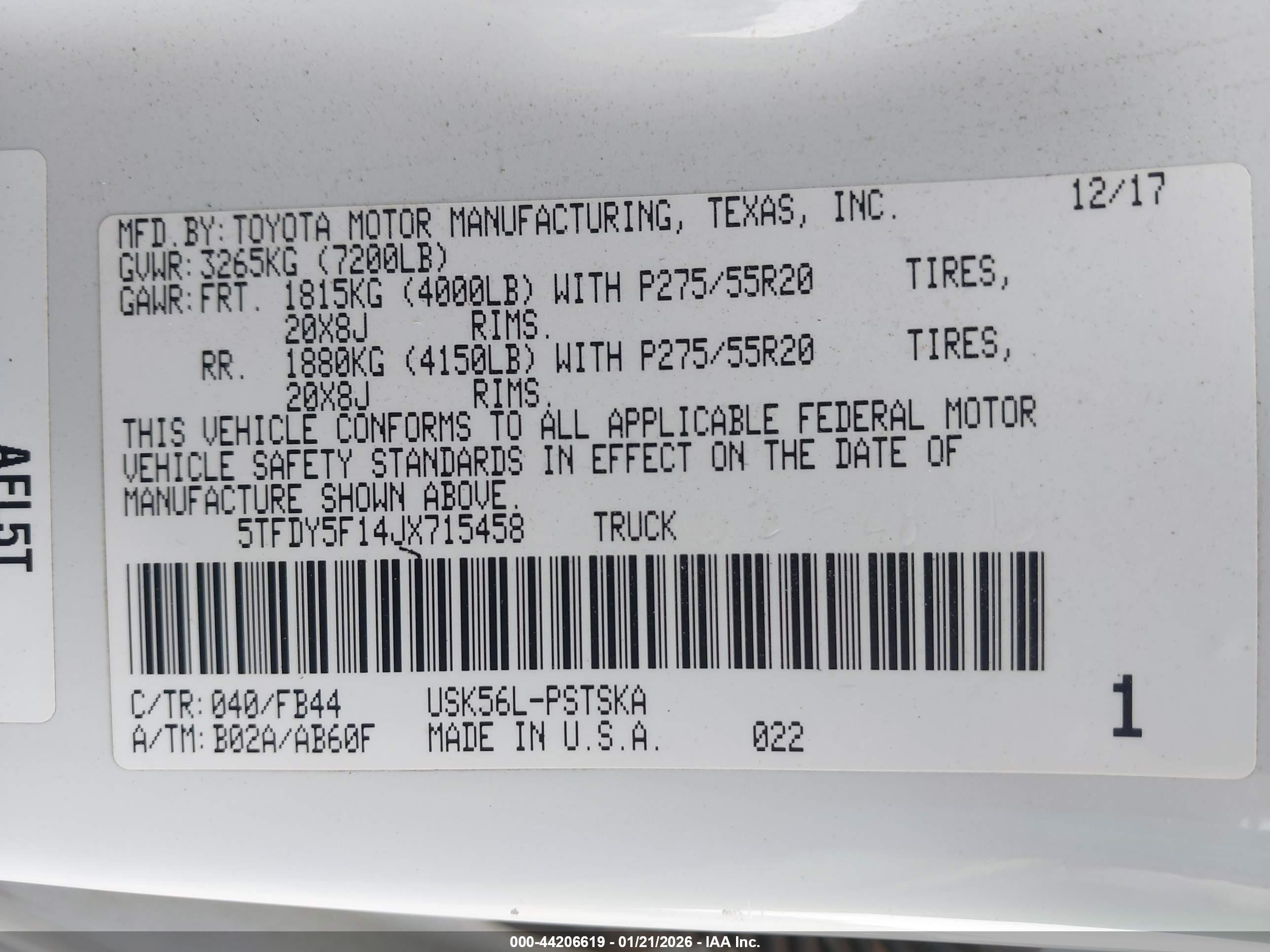 TOYOTA TUNDRA image 9