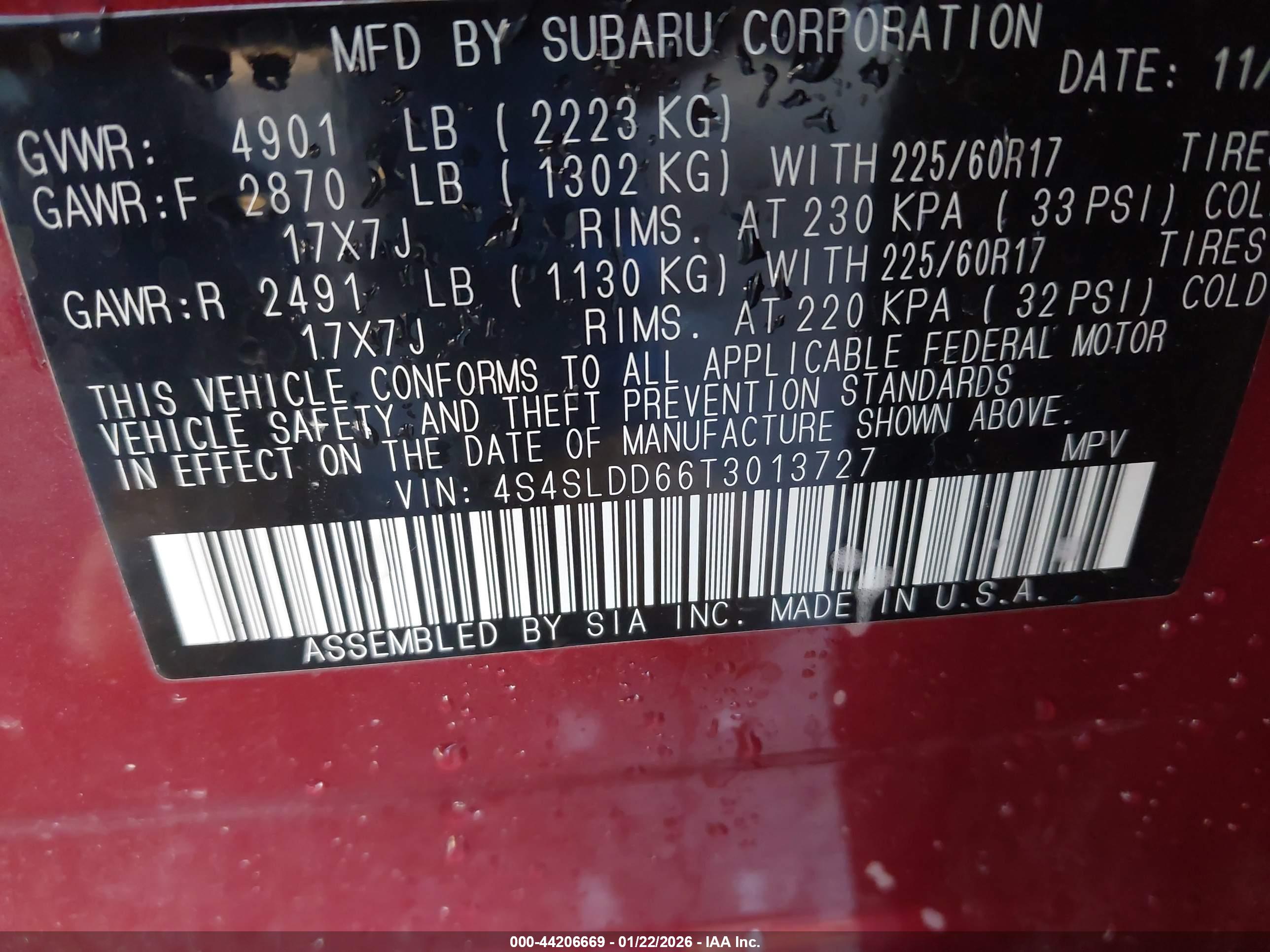 SUBARU FORESTER image 9