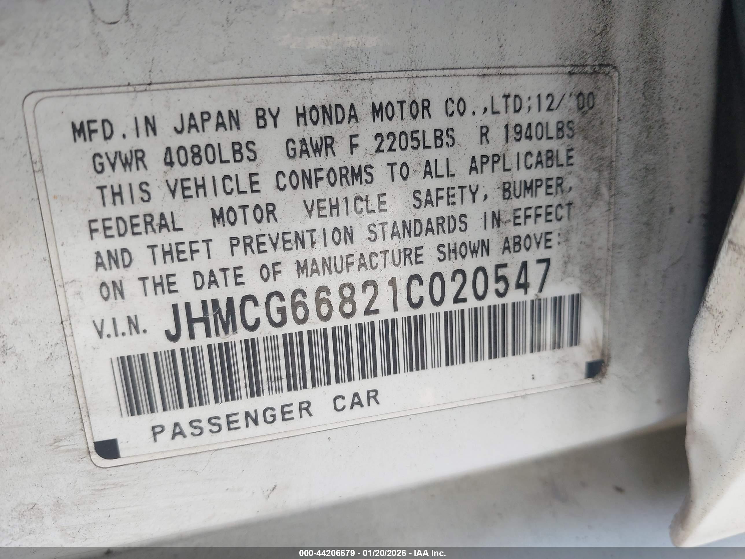 HONDA ACCORD image 9
