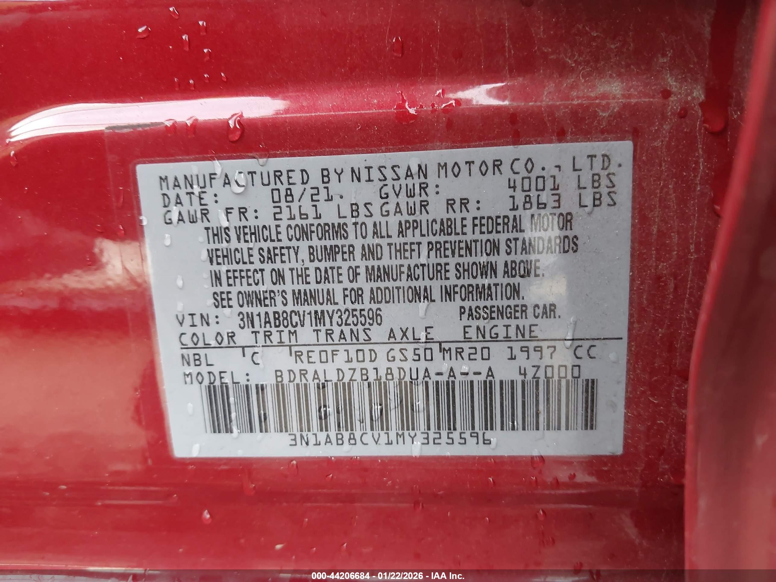 NISSAN SENTRA image 9