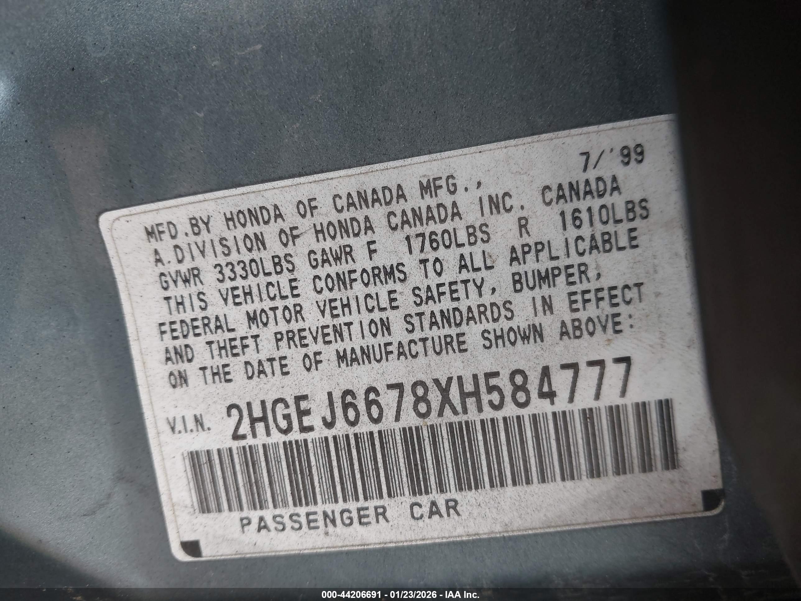 HONDA CIVIC image 9