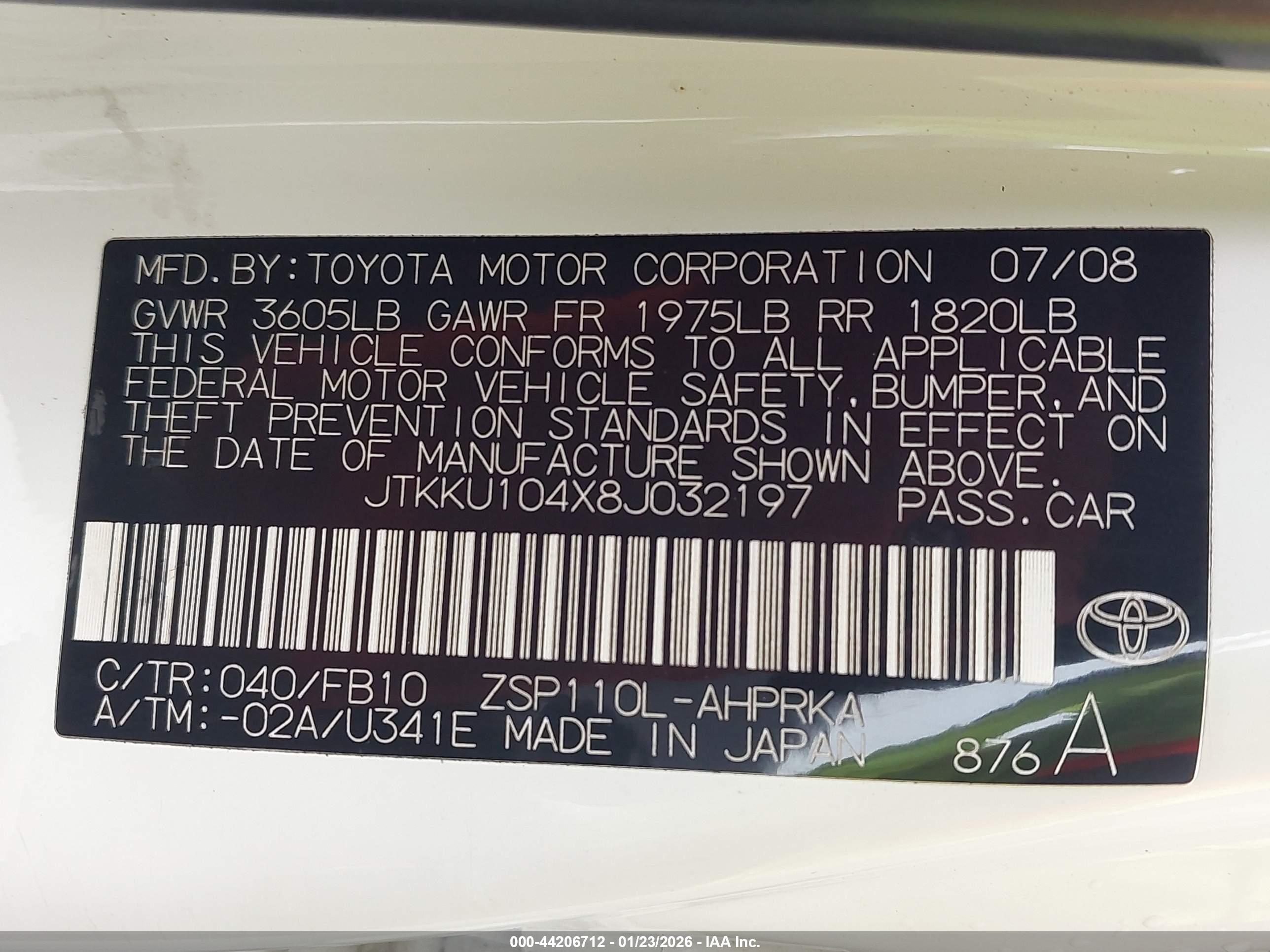 SCION XD image 9