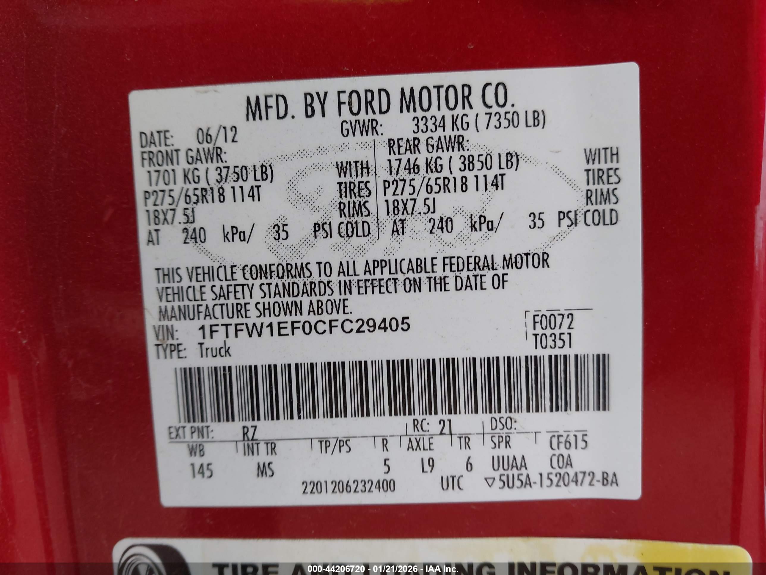 FORD F-150 image 9