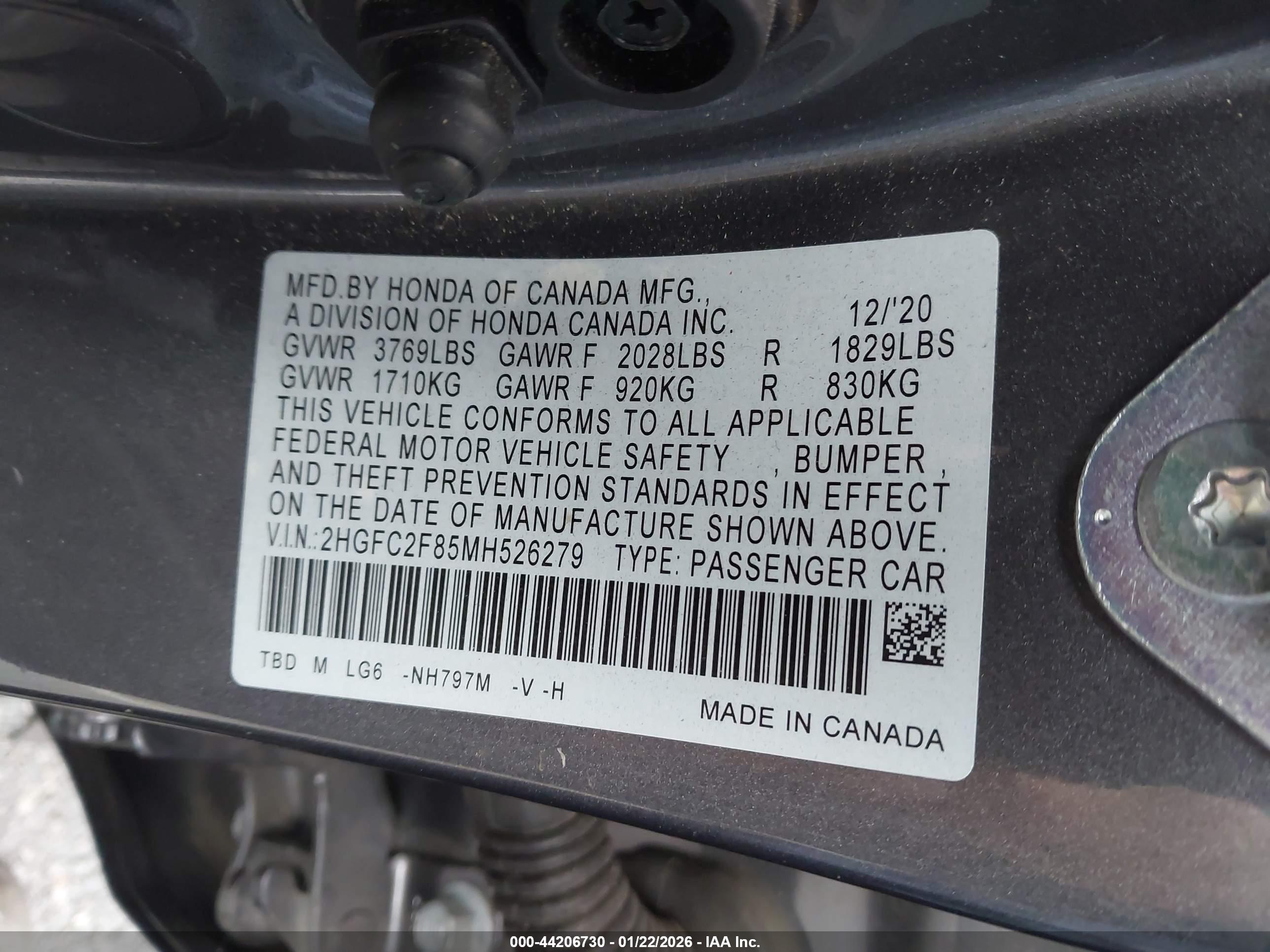 HONDA CIVIC image 9