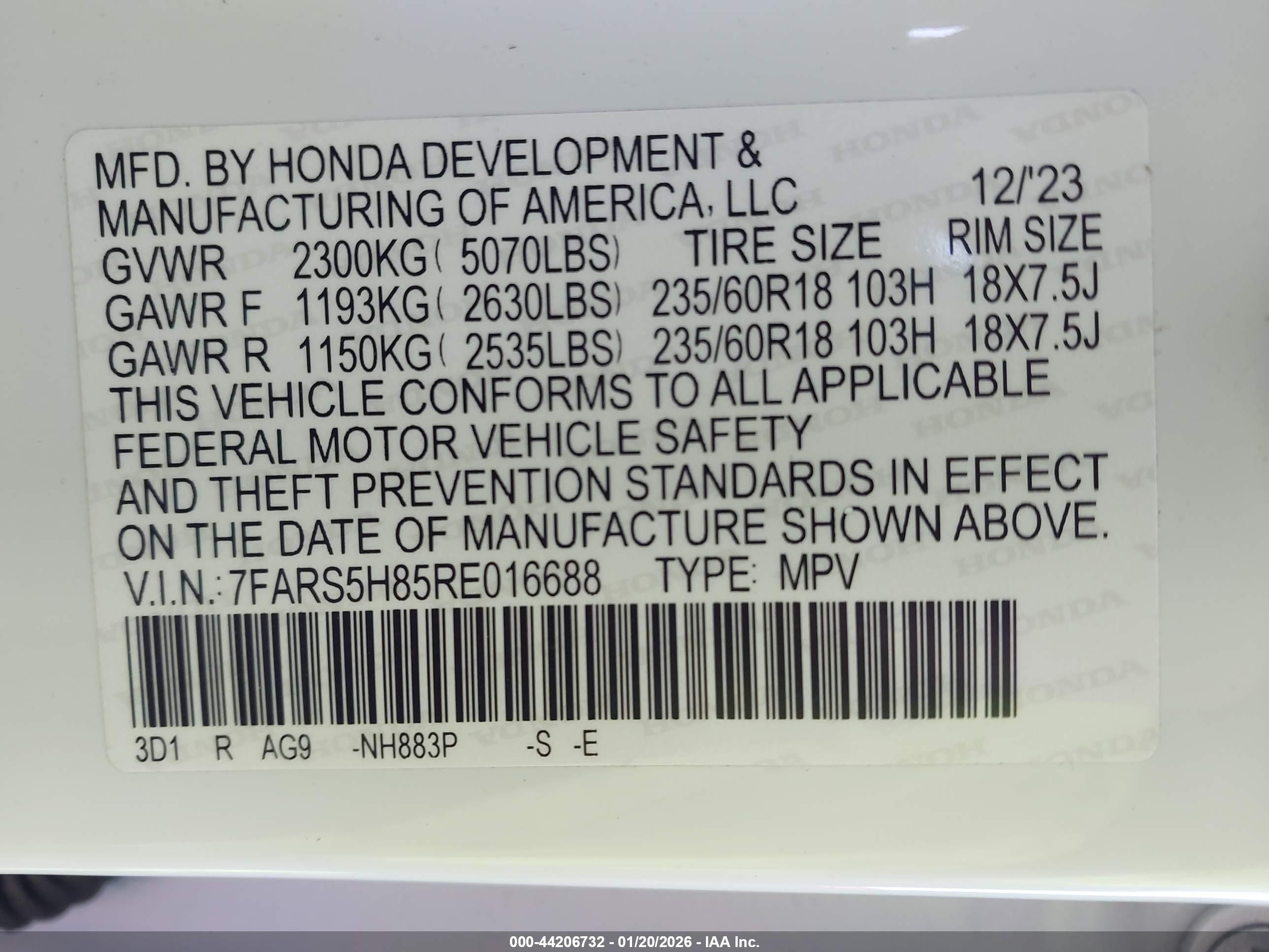 HONDA CR-V image 9