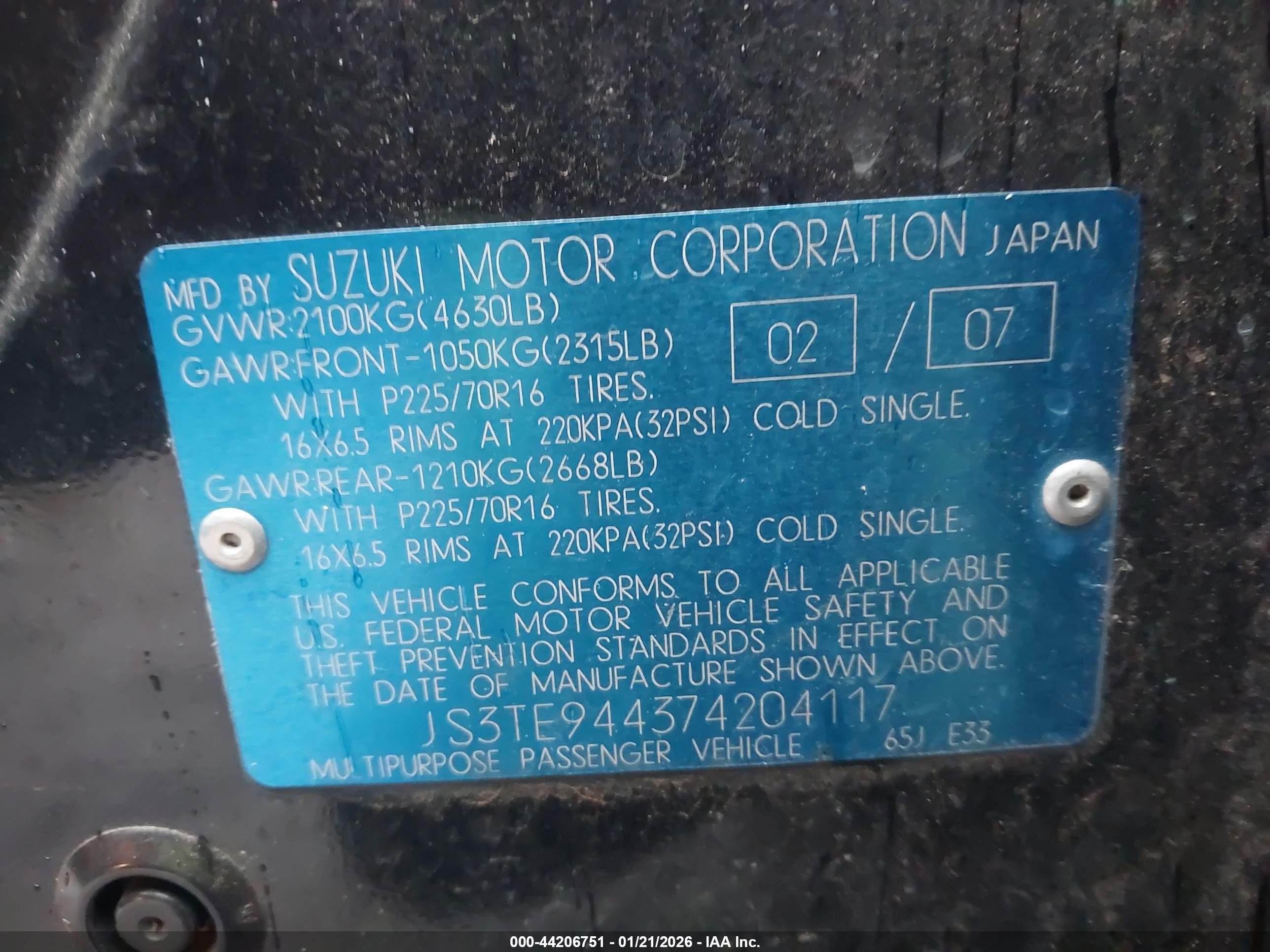SUZUKI GRAND image 9
