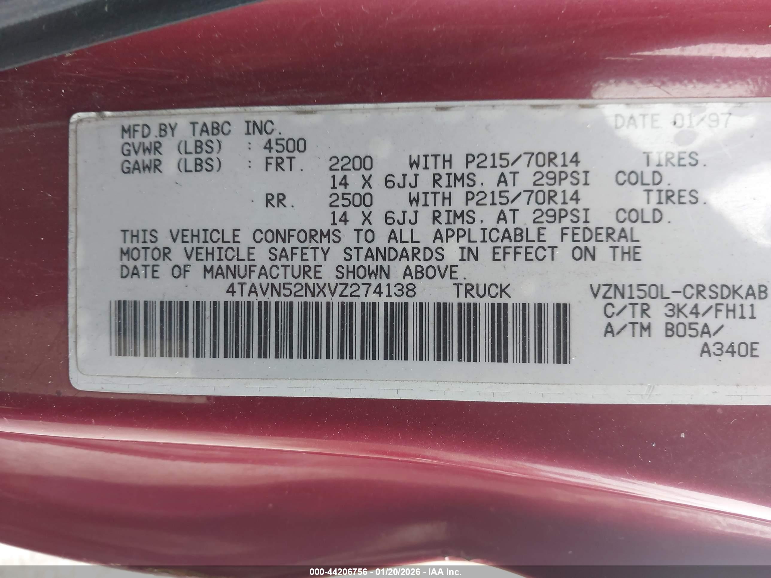 TOYOTA TACOMA image 9