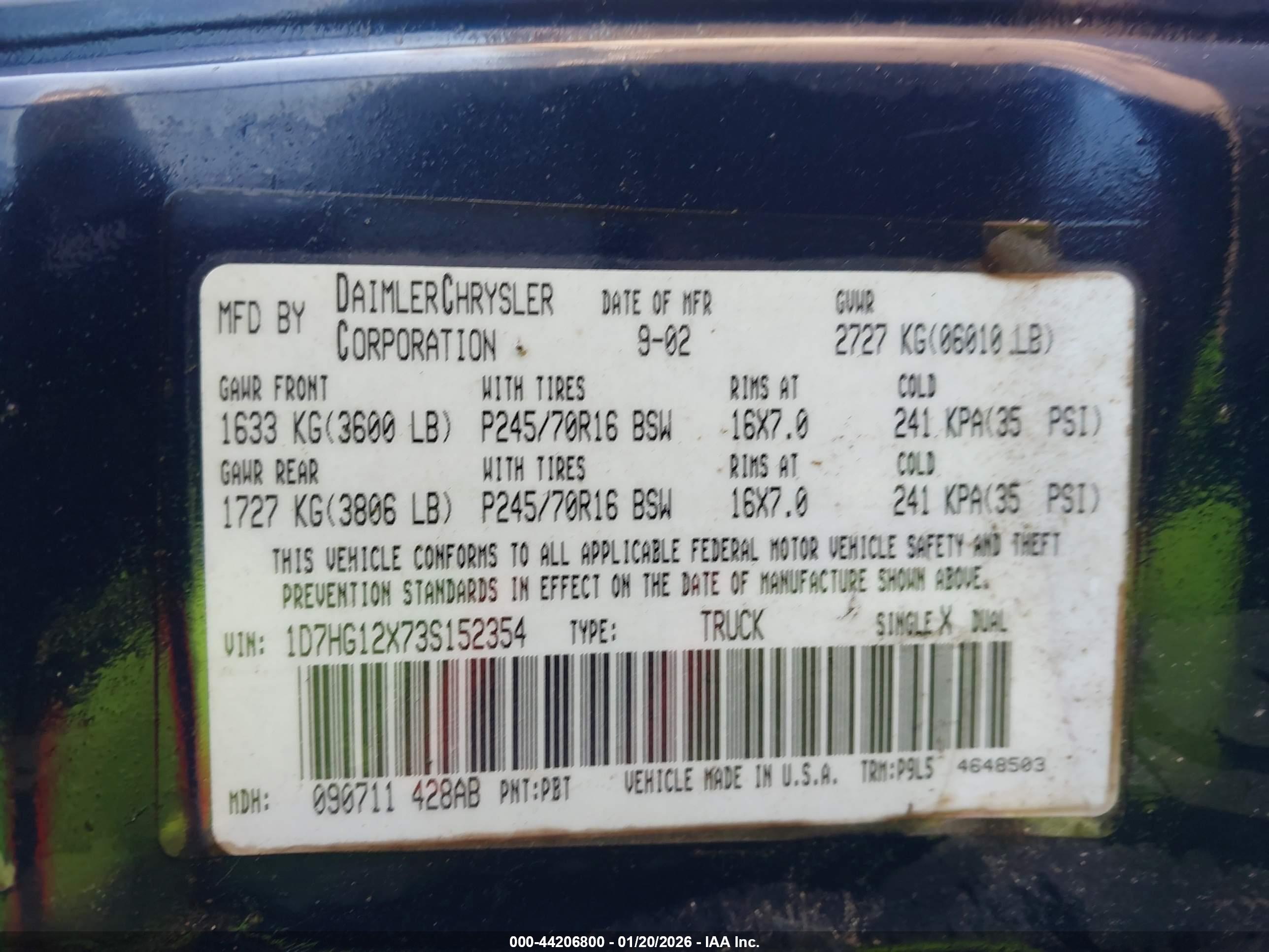 DODGE DAKOTA image 9