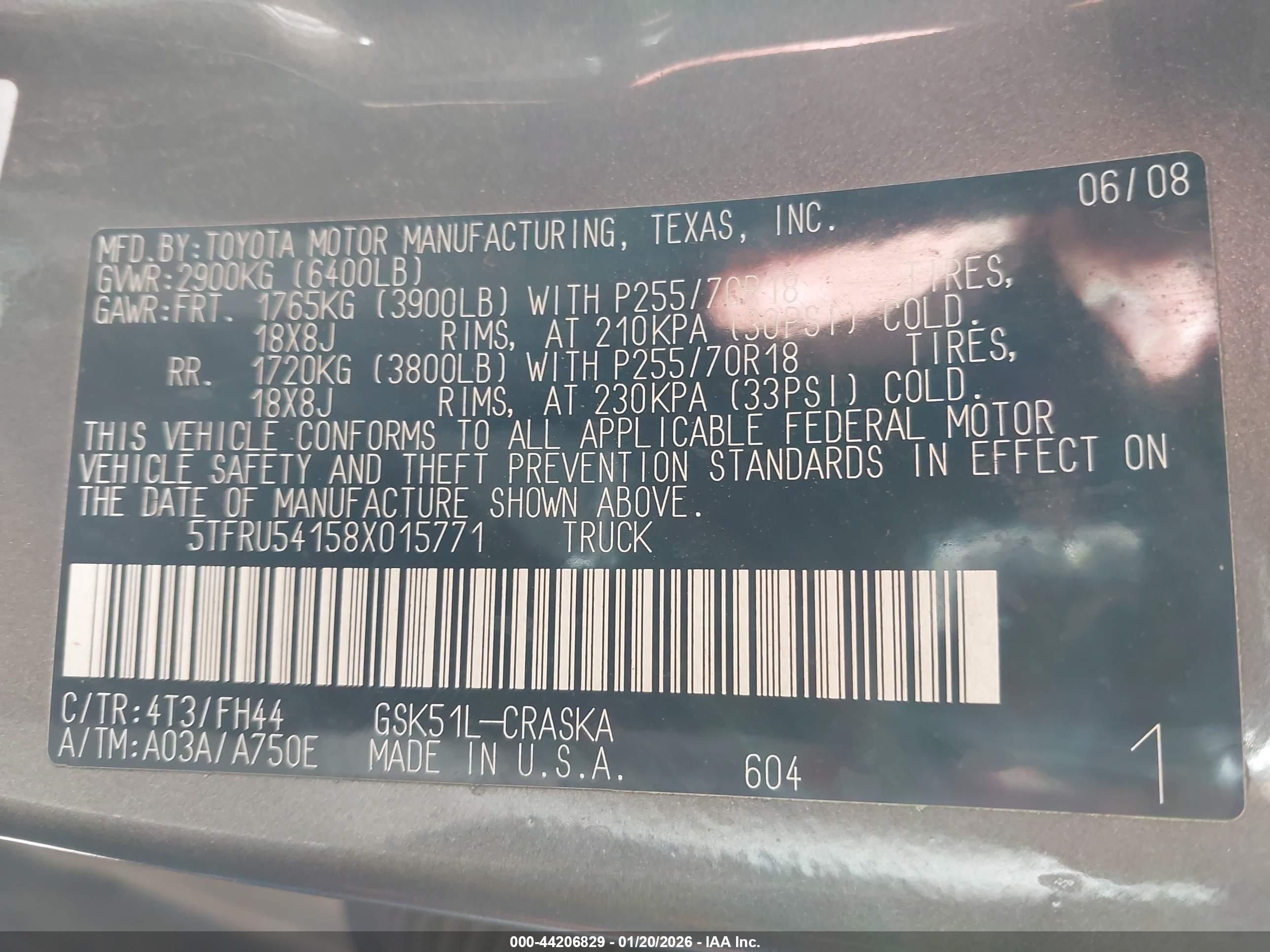 TOYOTA TUNDRA image 9