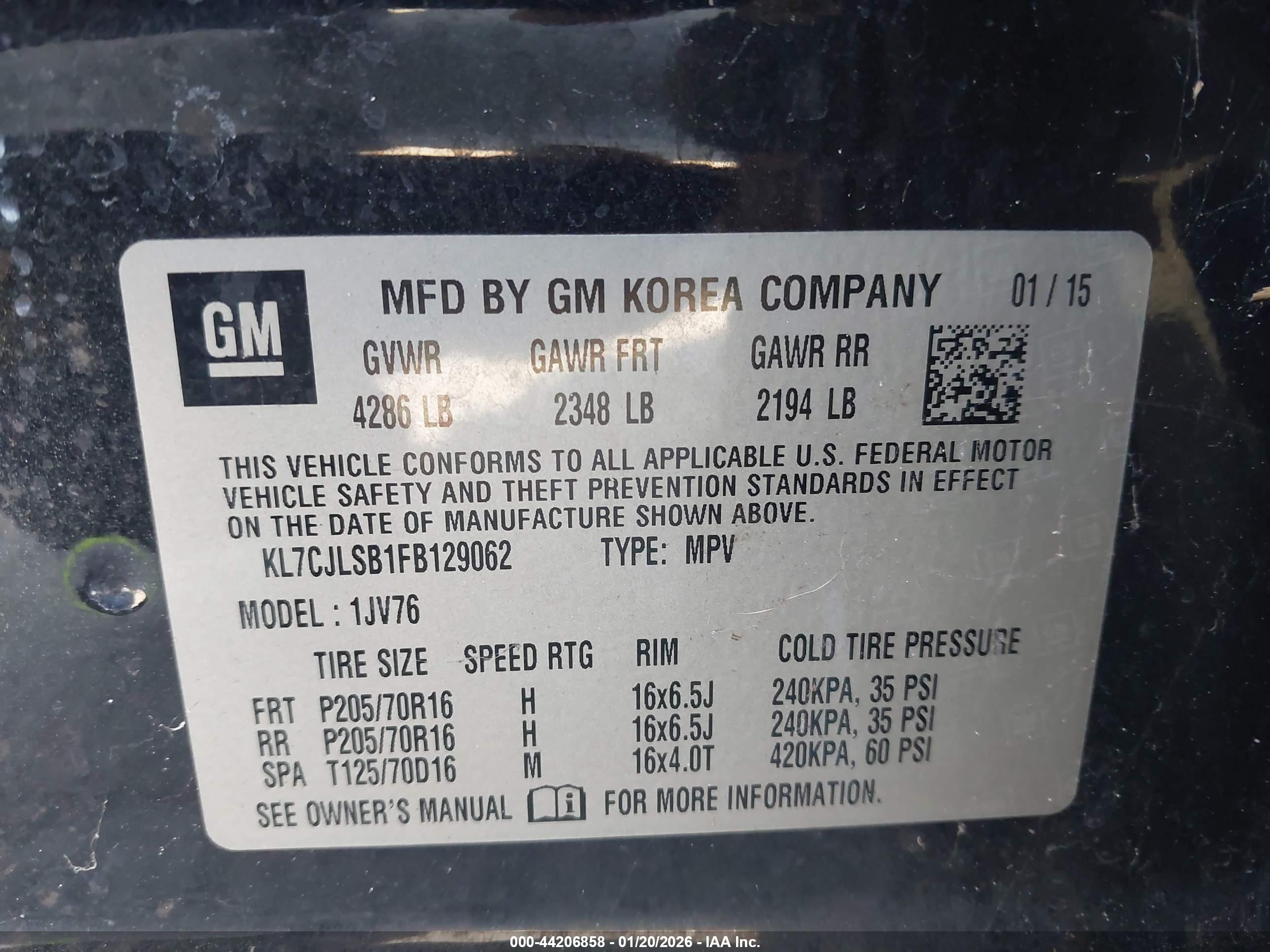 CHEVROLET TRAX image 9