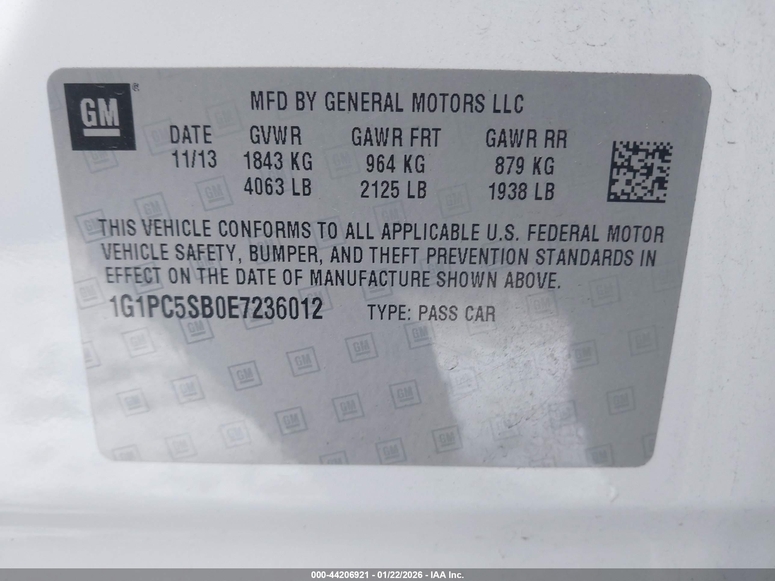 CHEVROLET CRUZE image 9