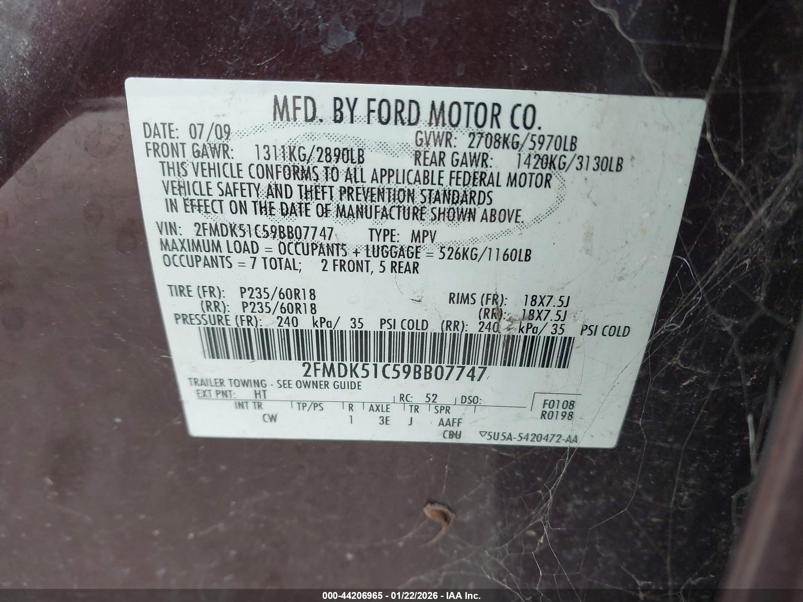 FORD FLEX image 9