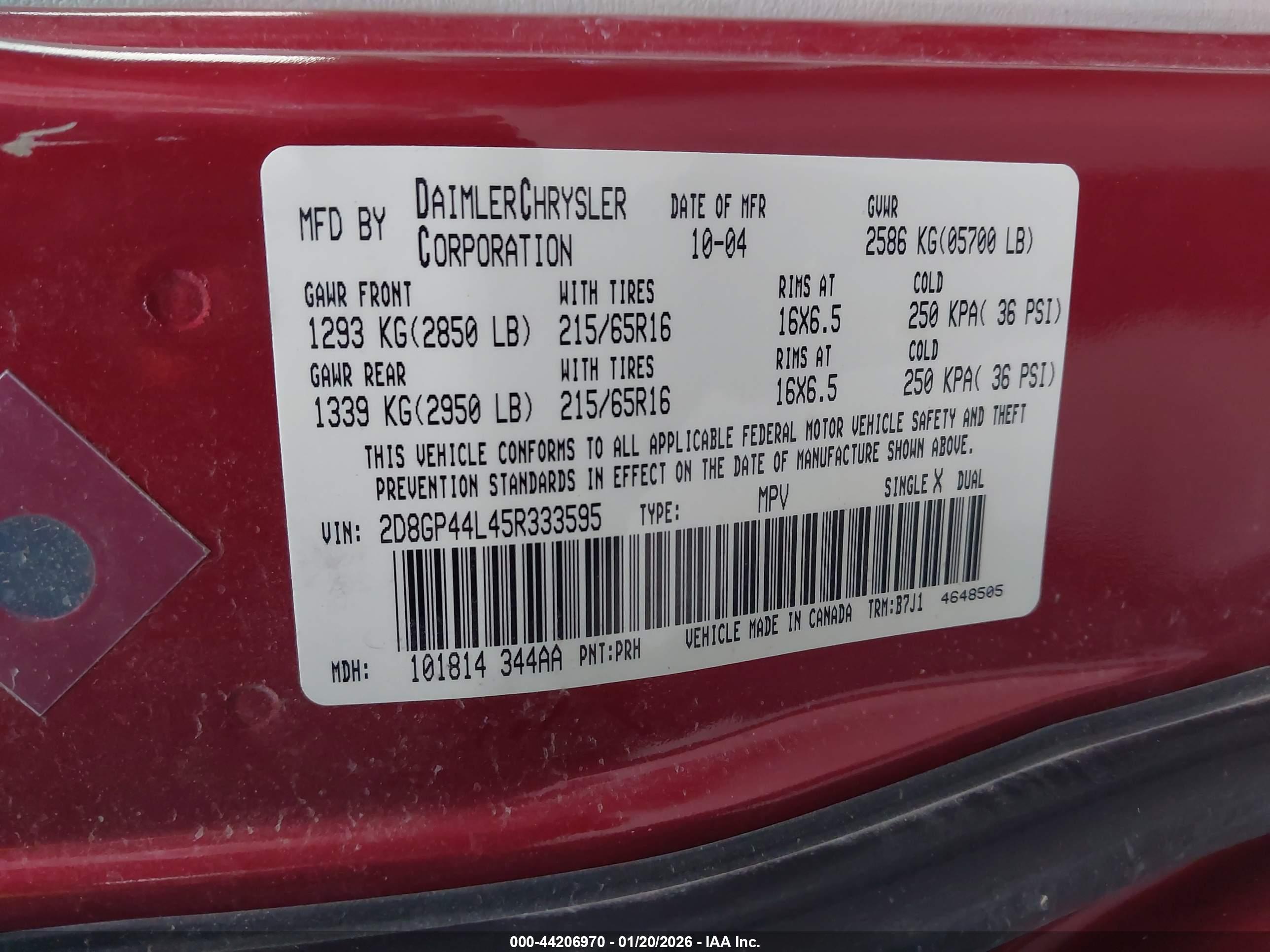 DODGE GRAND image 9