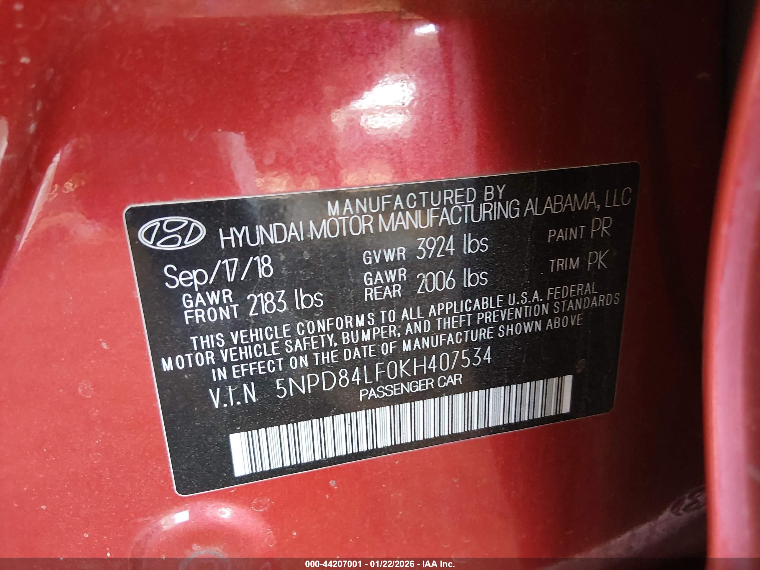 HYUNDAI ELANTRA image 9