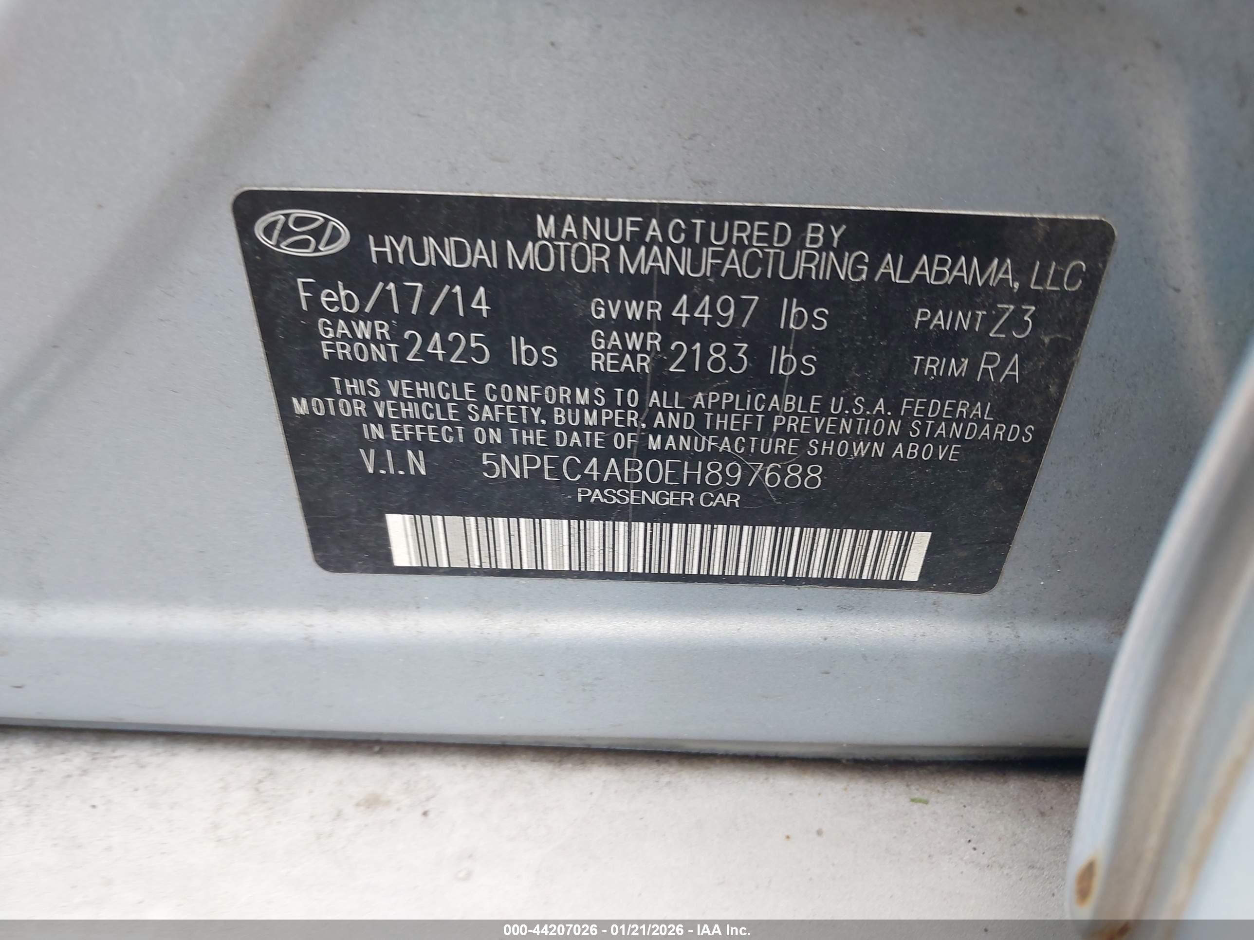 HYUNDAI SONATA image 9