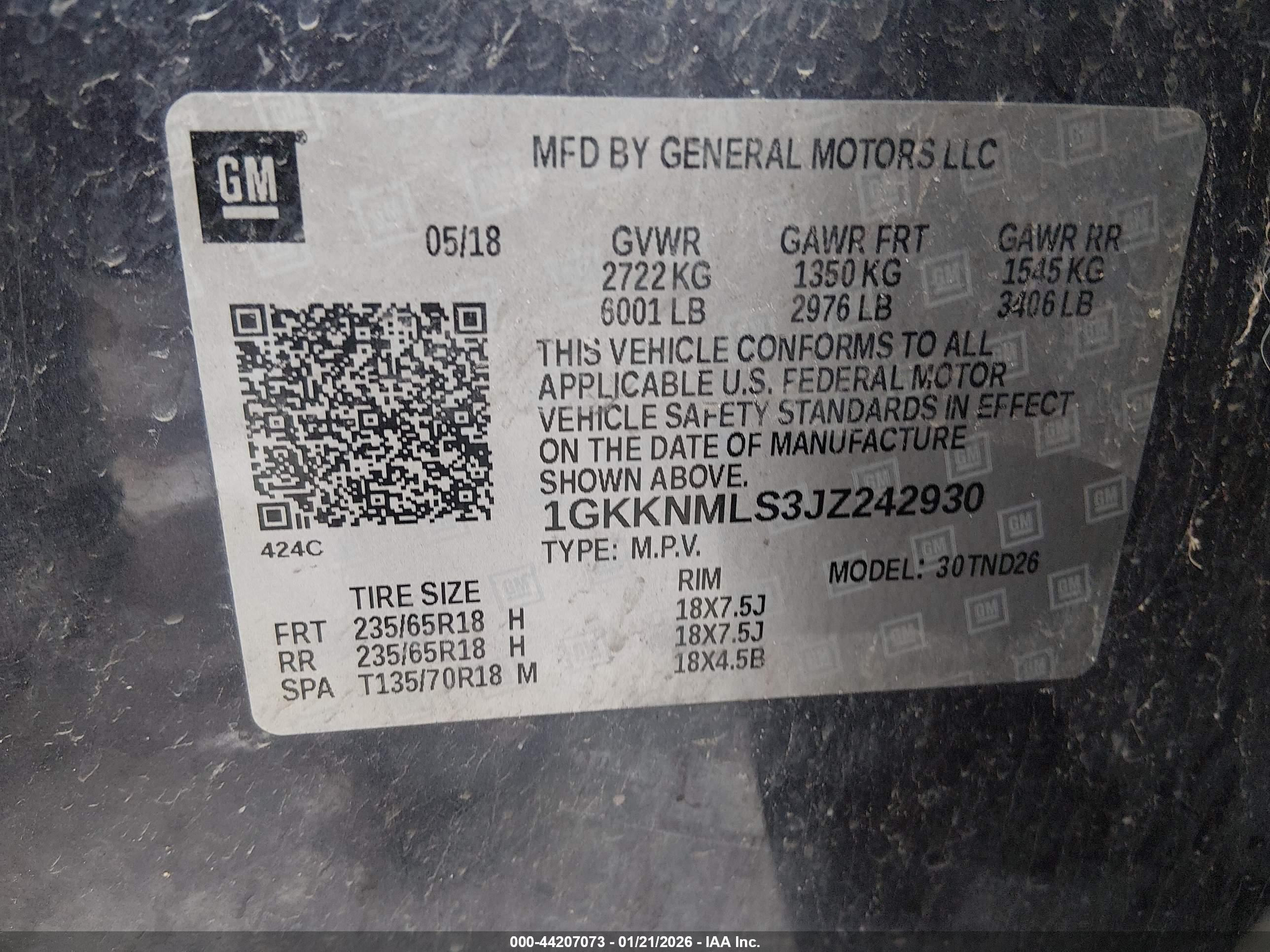 GMC ACADIA image 9