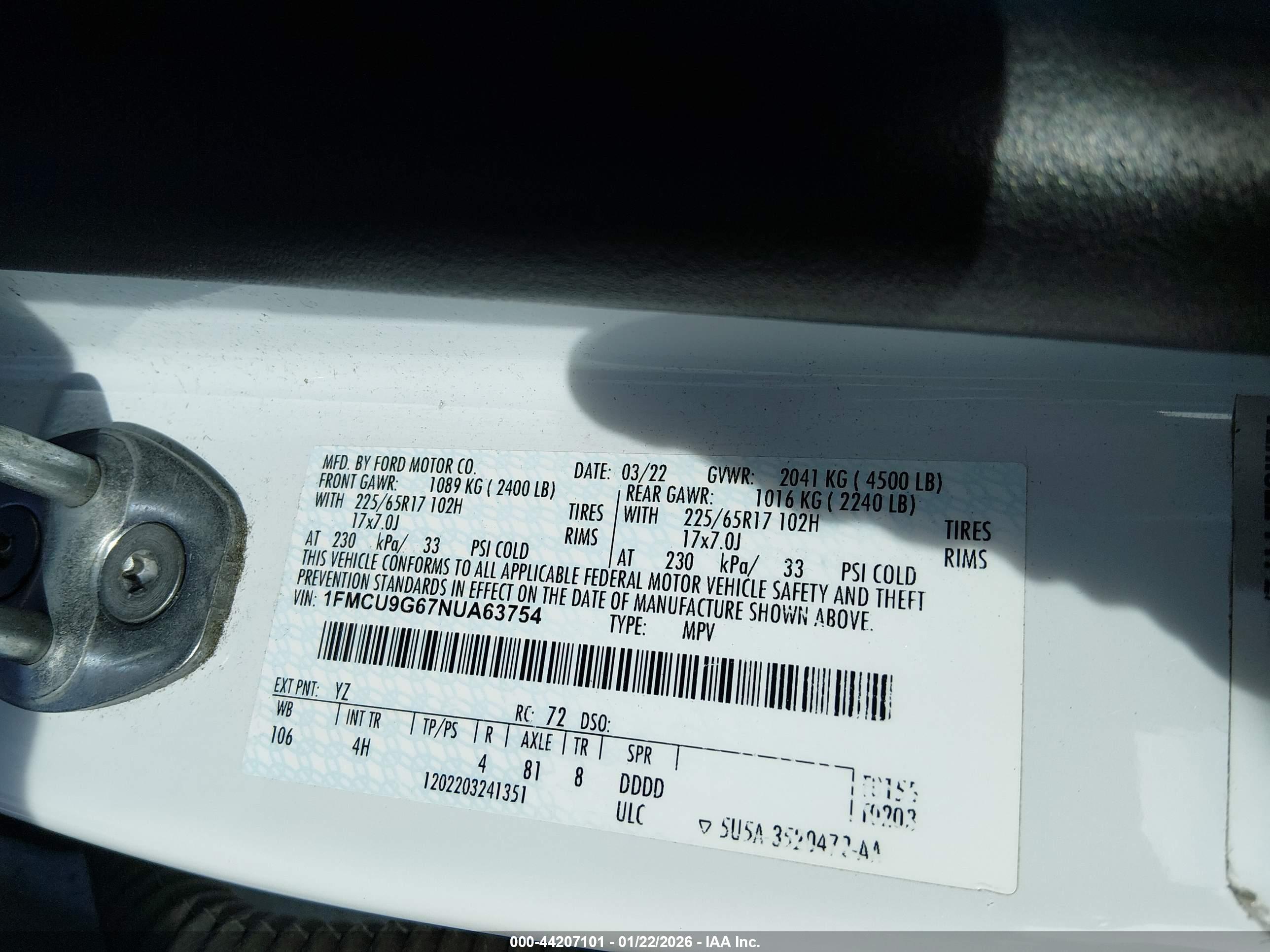 FORD ESCAPE image 9
