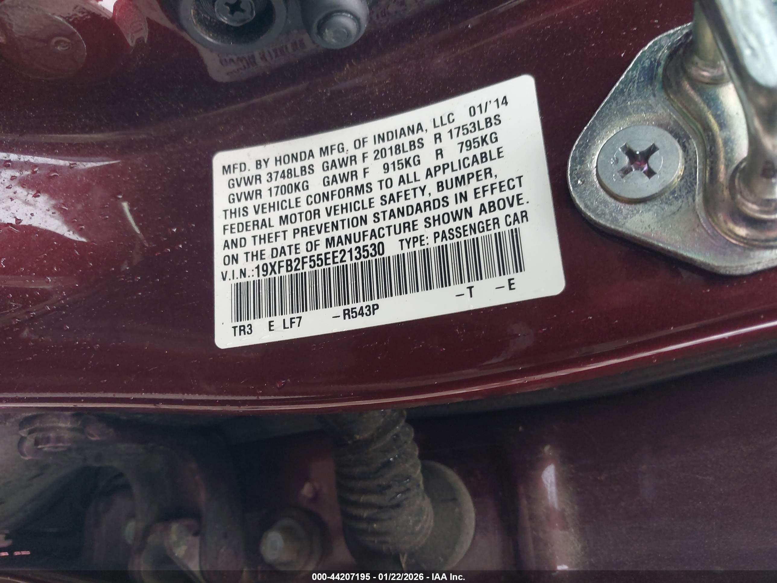 HONDA CIVIC image 9