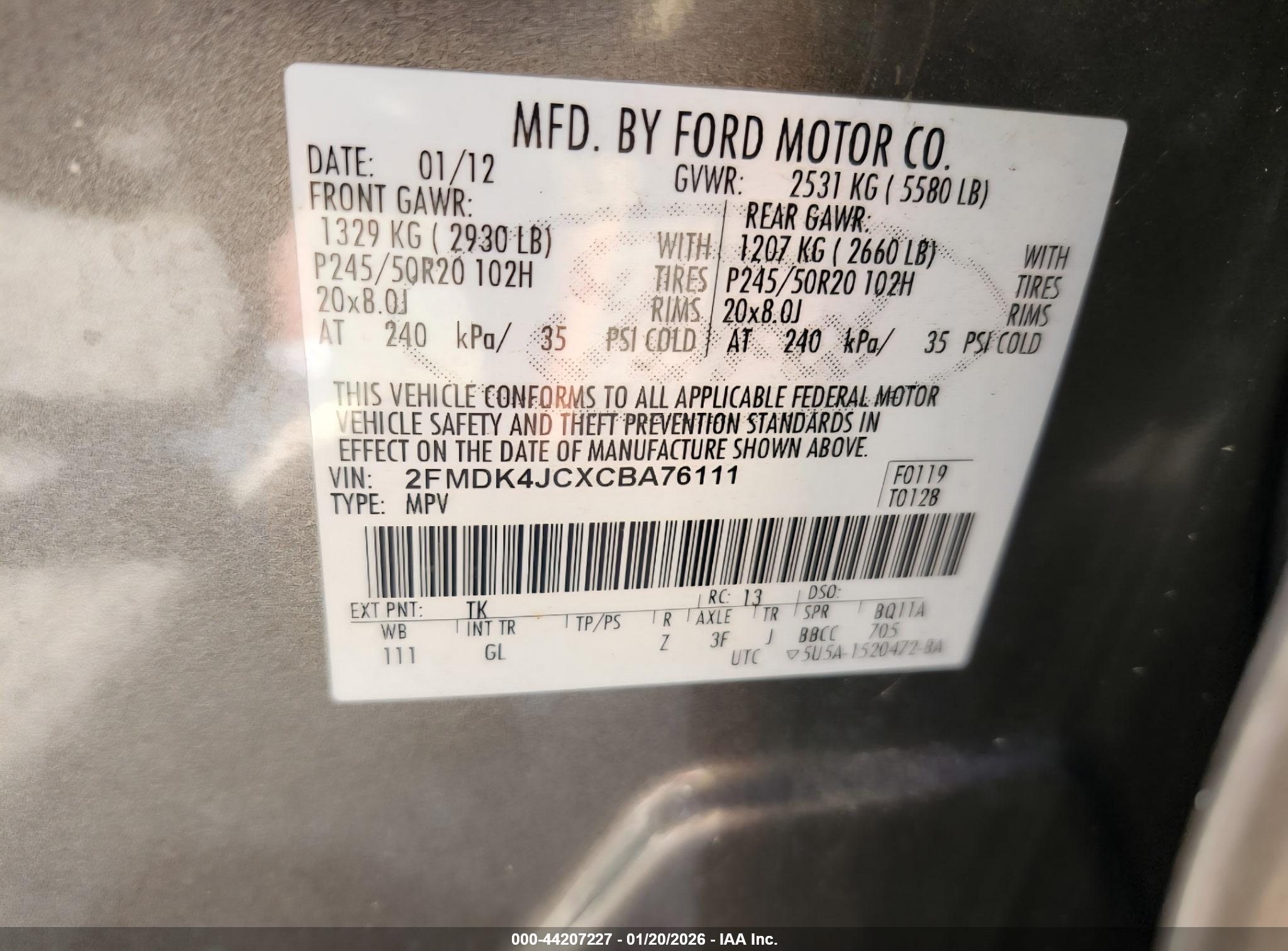 FORD EDGE image 9