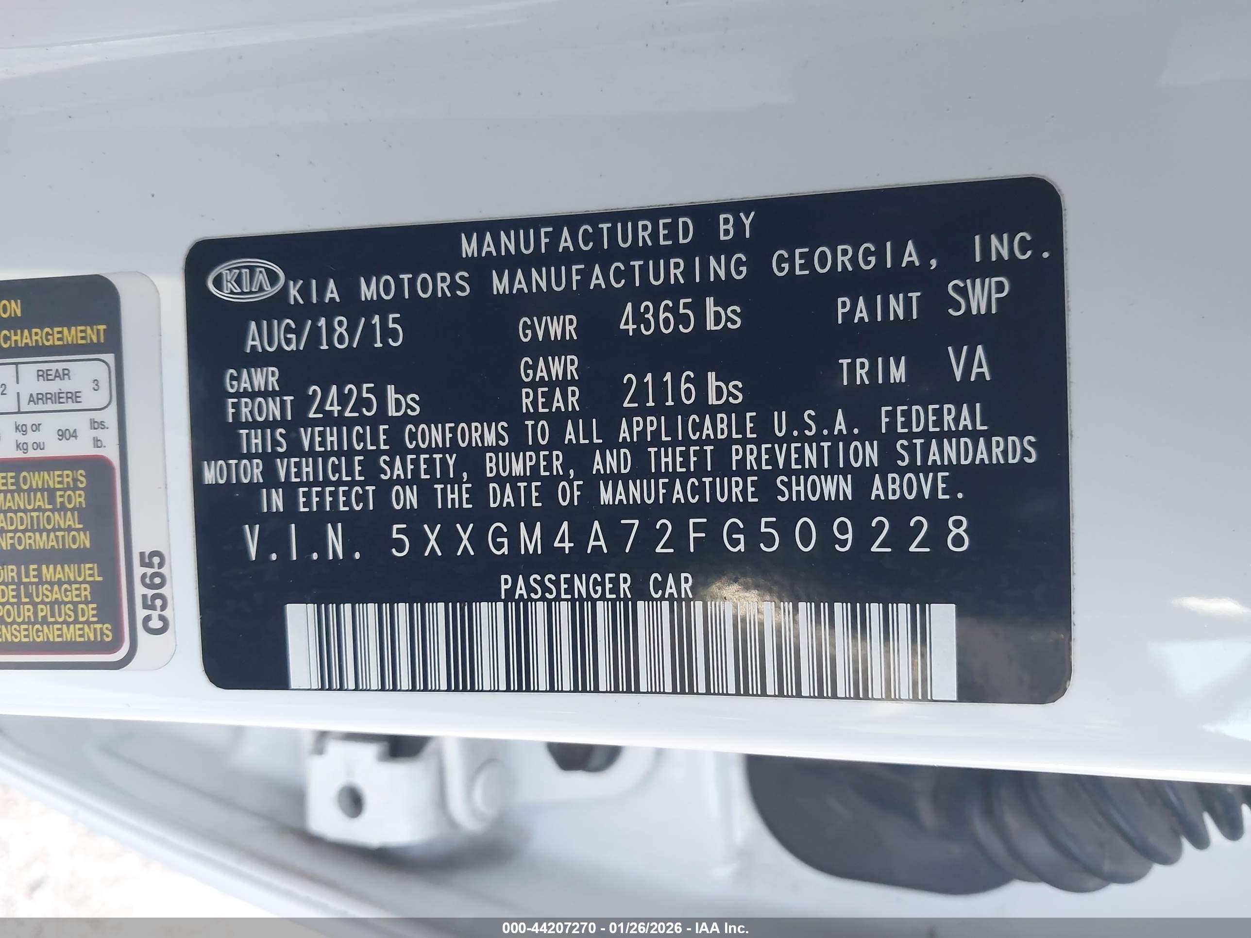 KIA OPTIMA image 9
