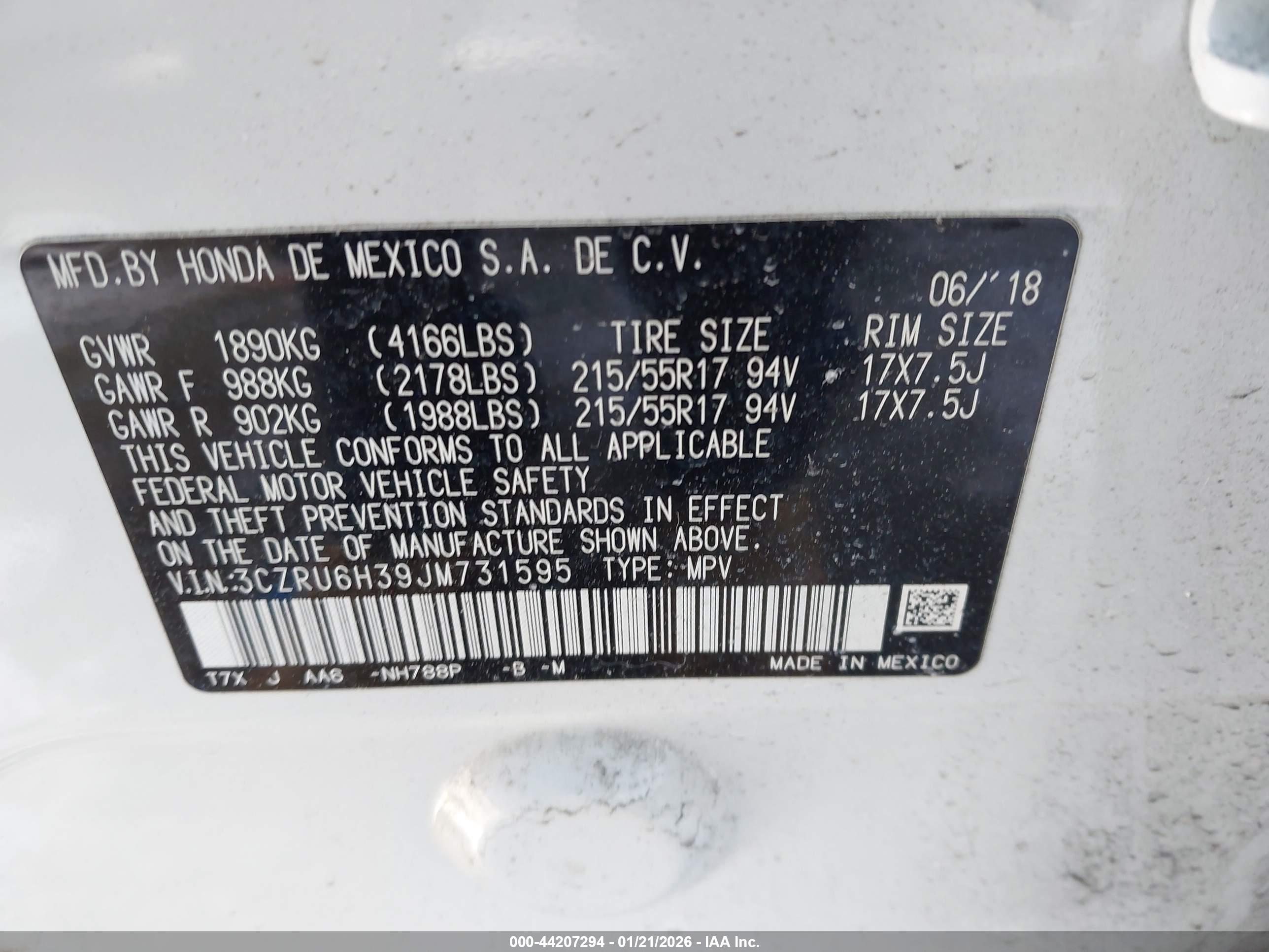 HONDA HR-V image 9