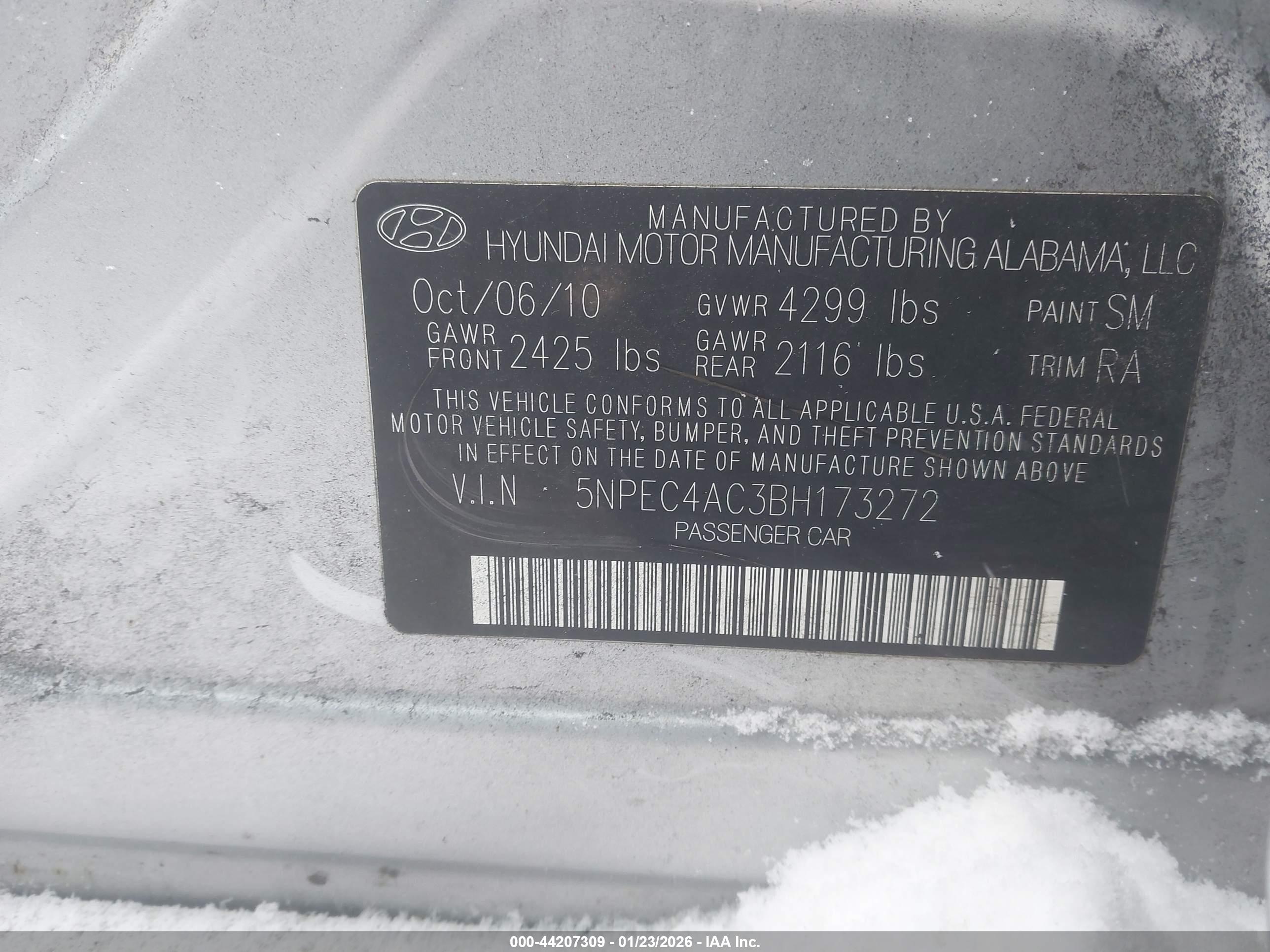 HYUNDAI SONATA image 9