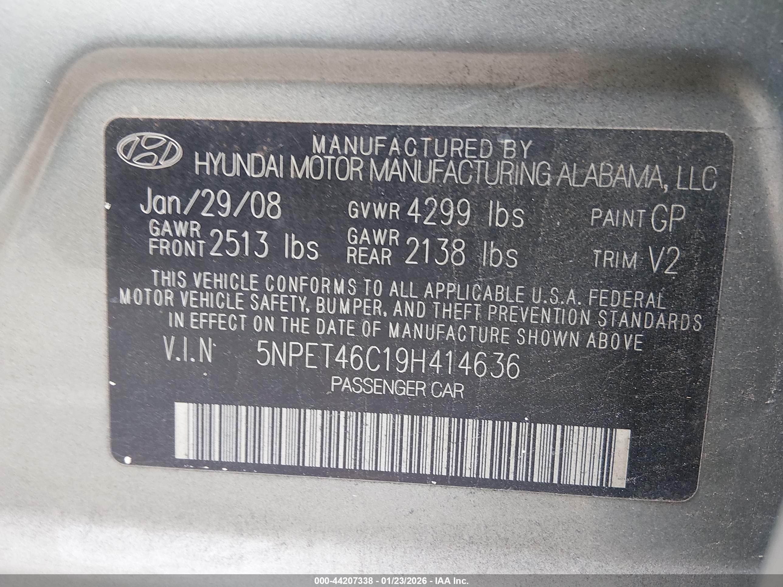 HYUNDAI SONATA image 9