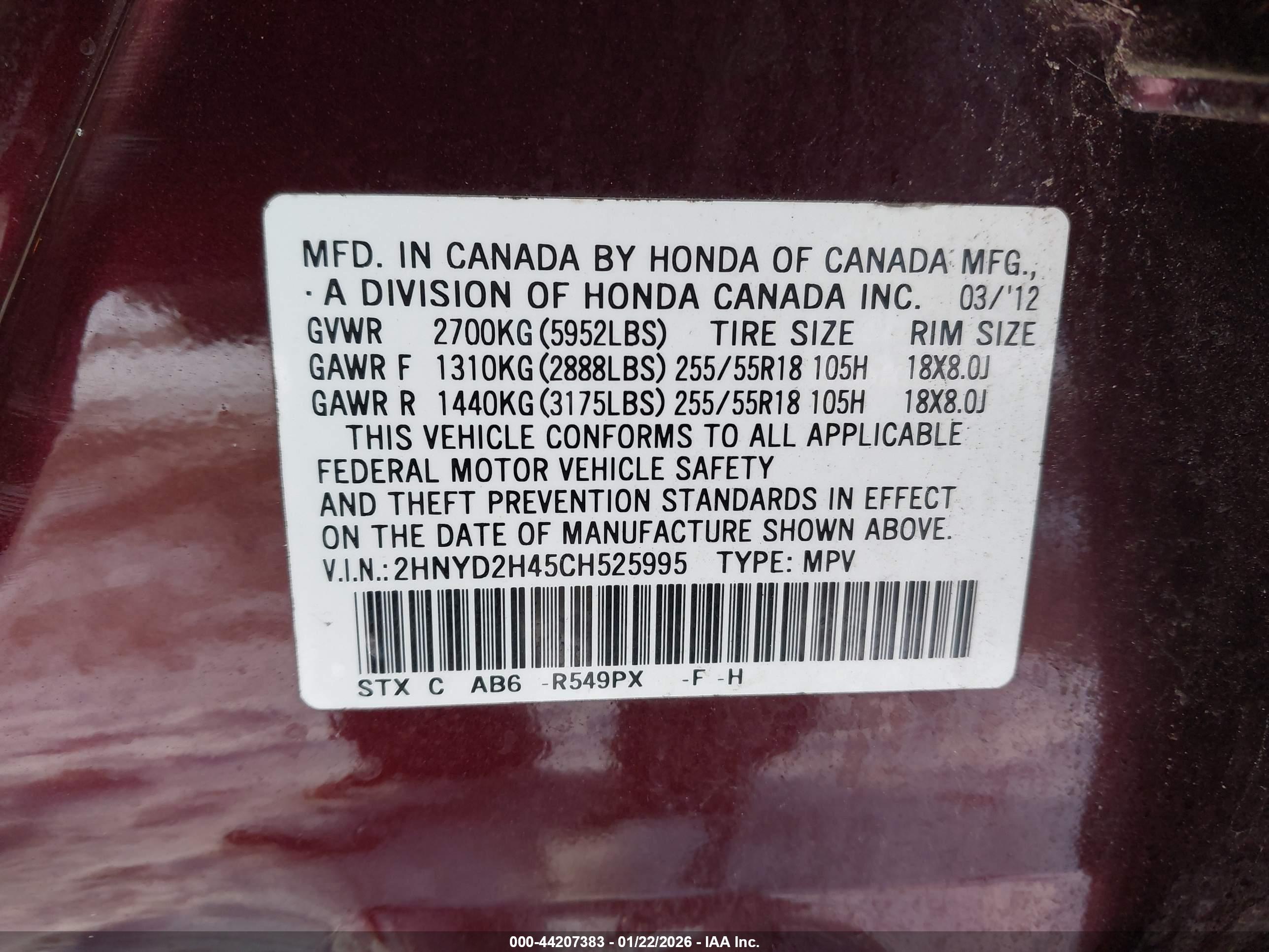ACURA MDX image 9