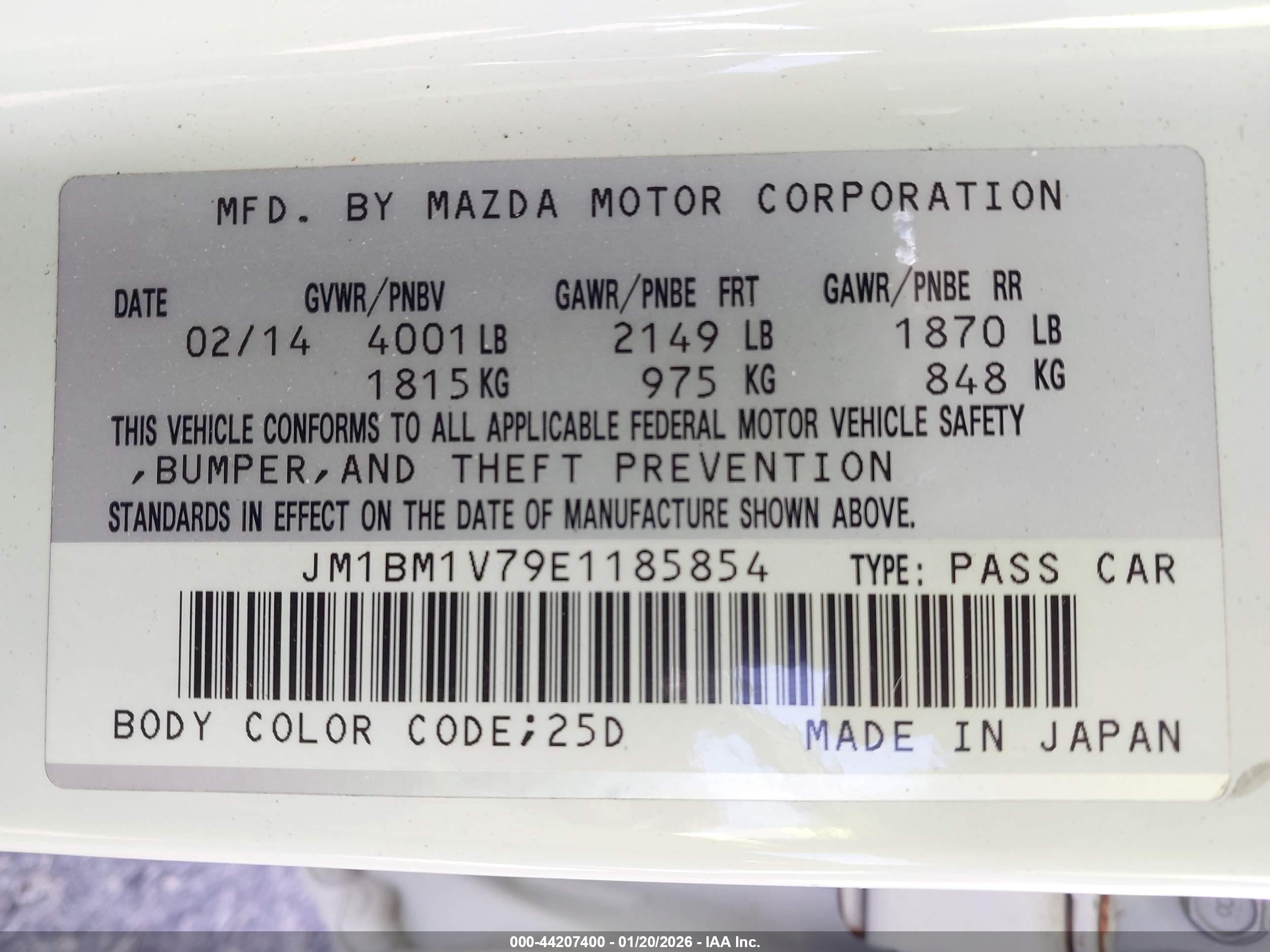 MAZDA MAZDA3 image 9