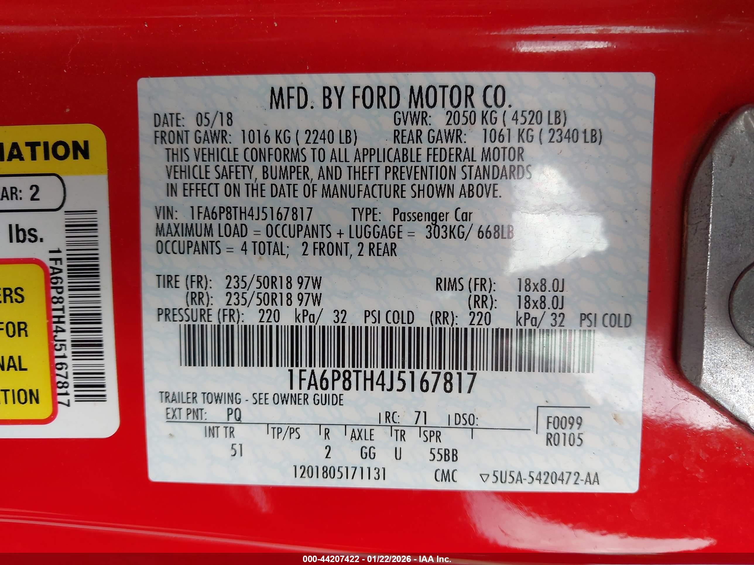 FORD MUSTANG image 9