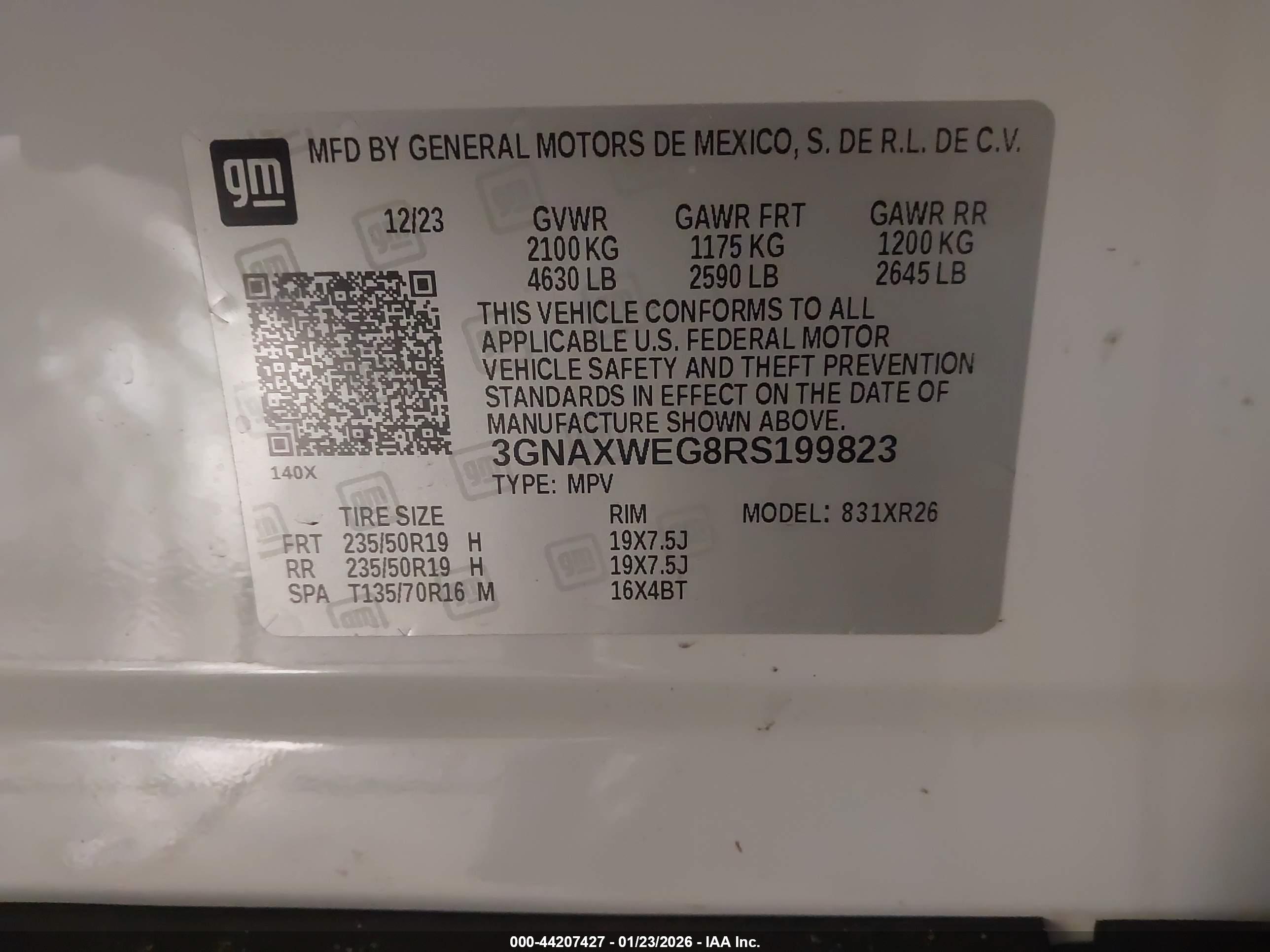 CHEVROLET EQUINOX image 9