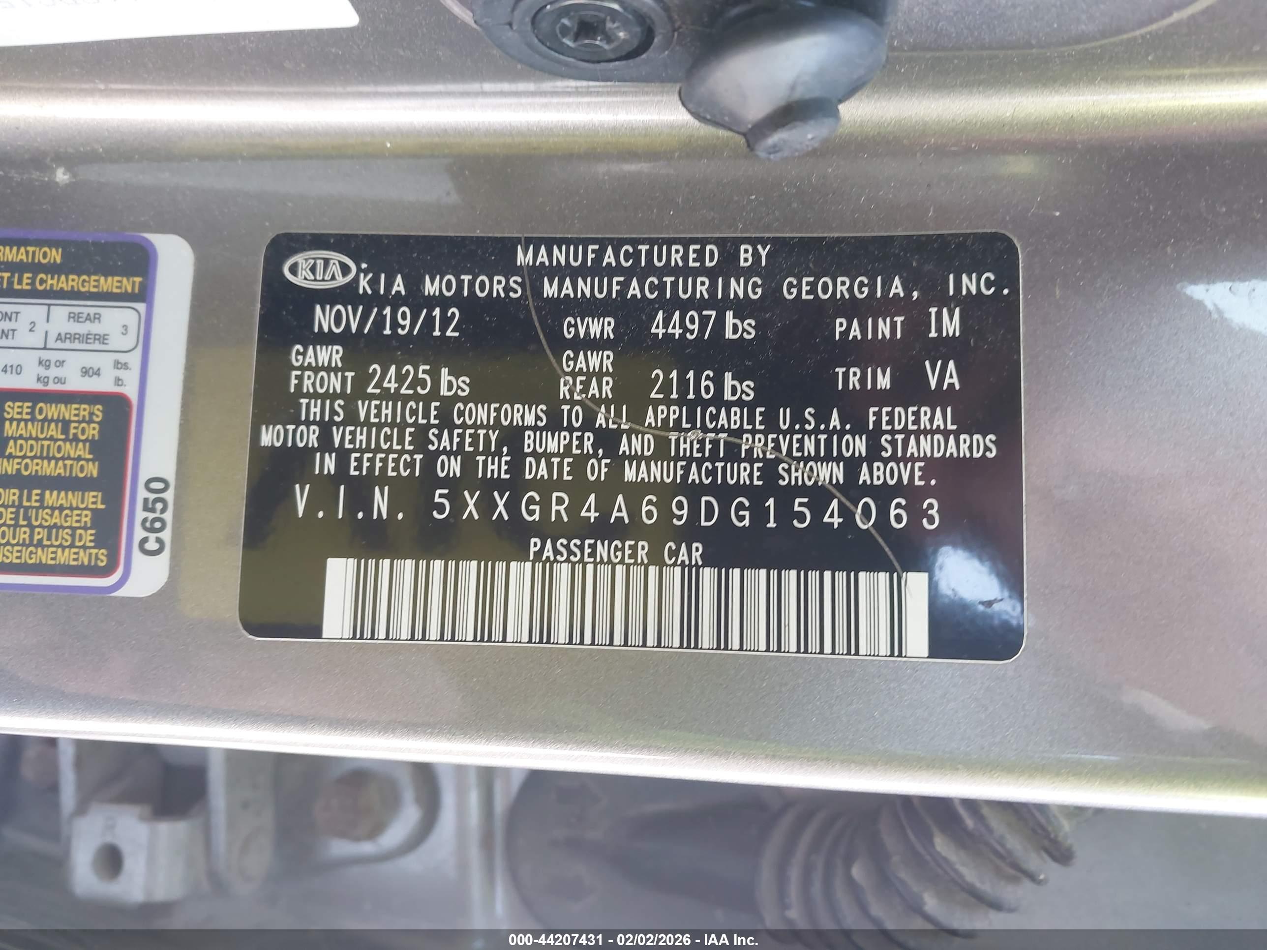 KIA OPTIMA image 9