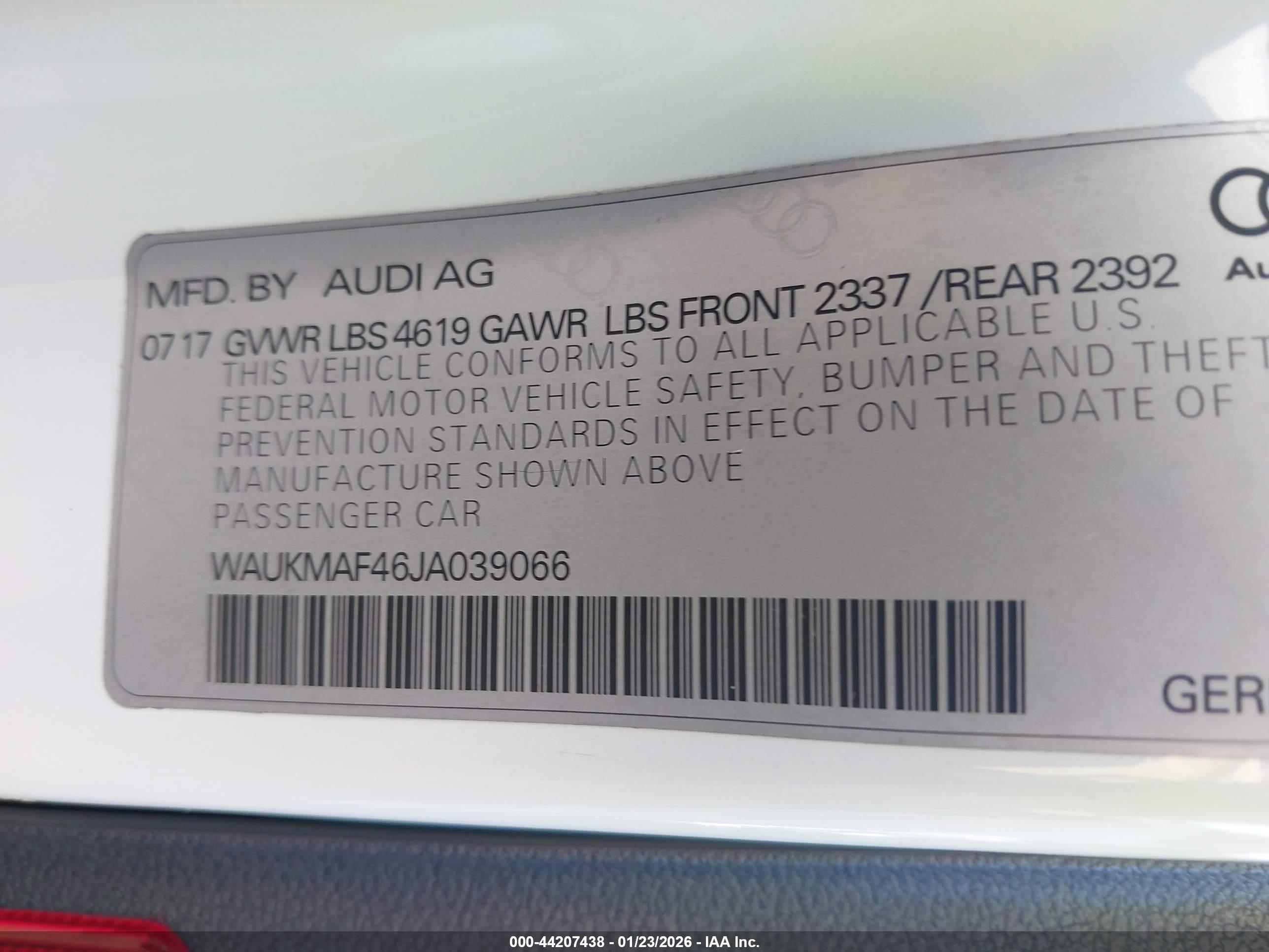 AUDI A4 image 9
