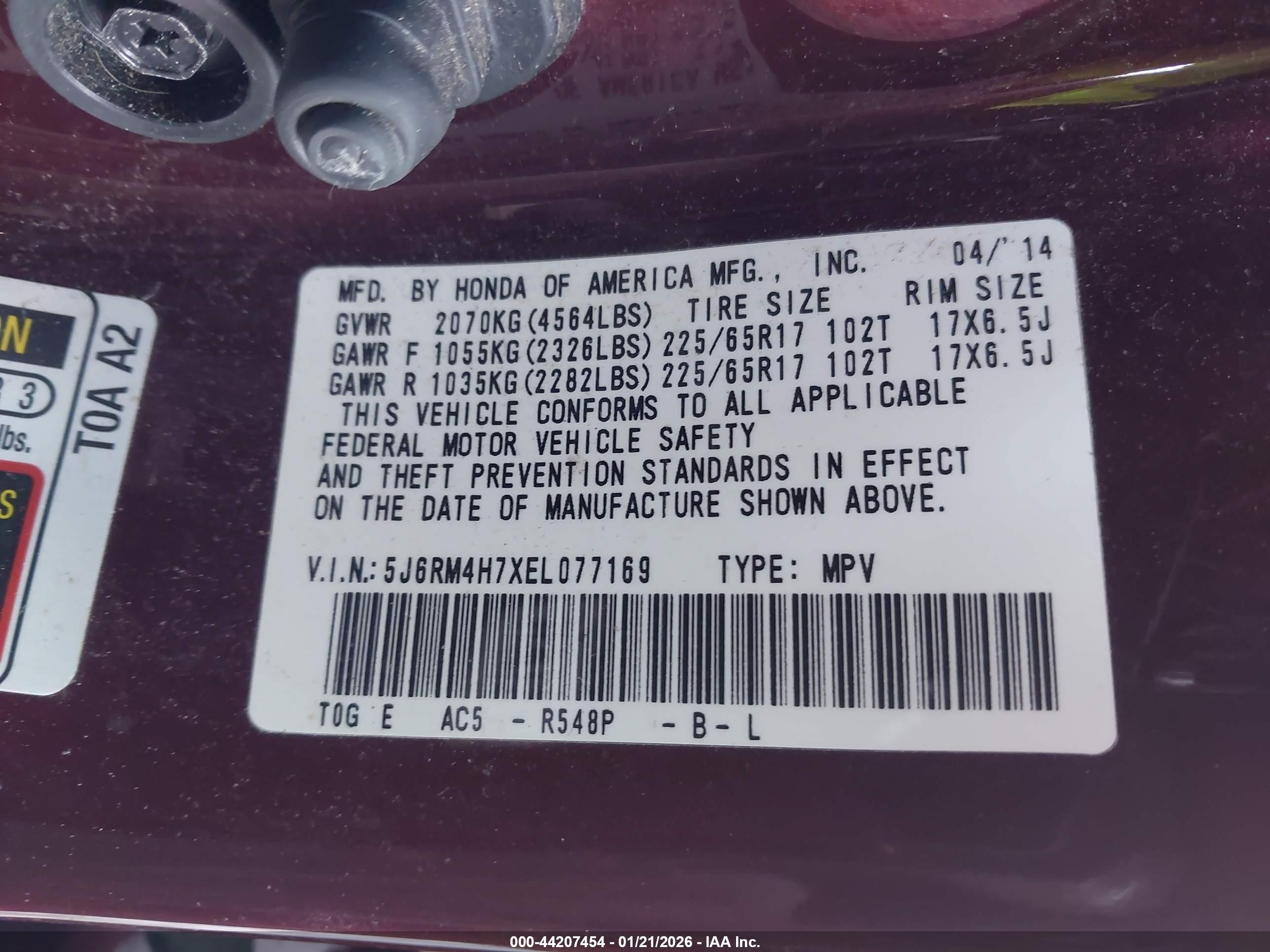 HONDA CR-V image 9