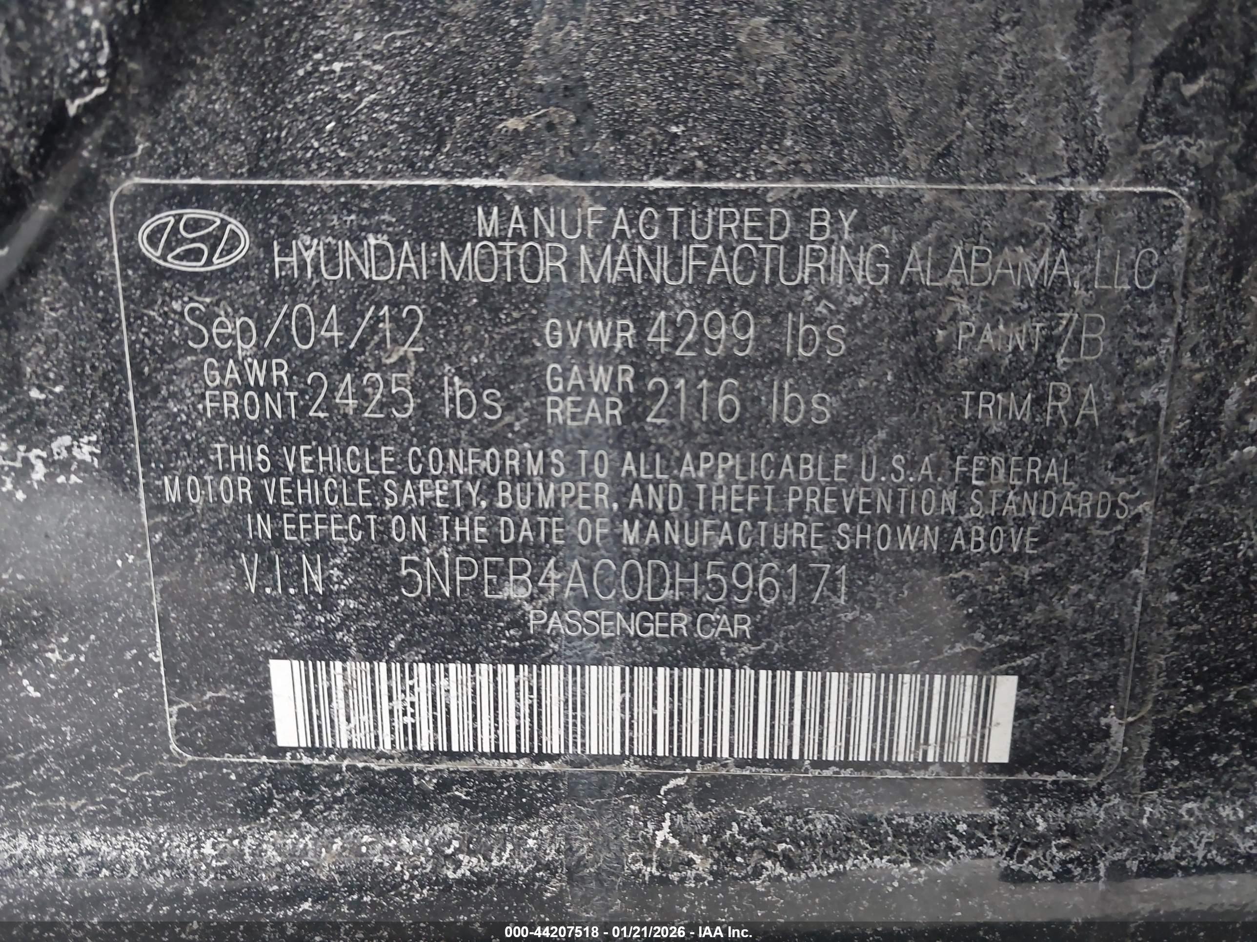 HYUNDAI SONATA image 9