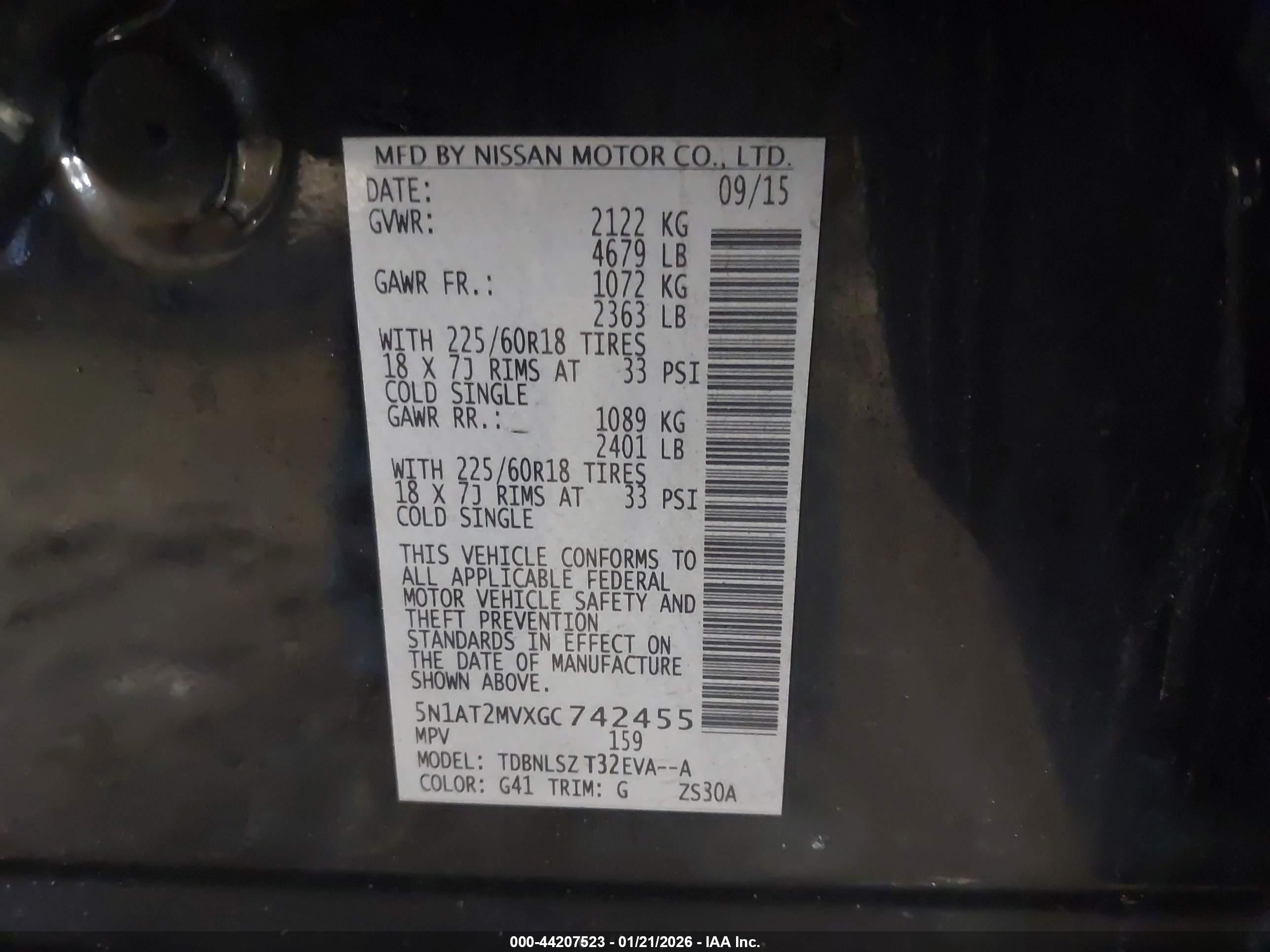 NISSAN ROGUE image 9