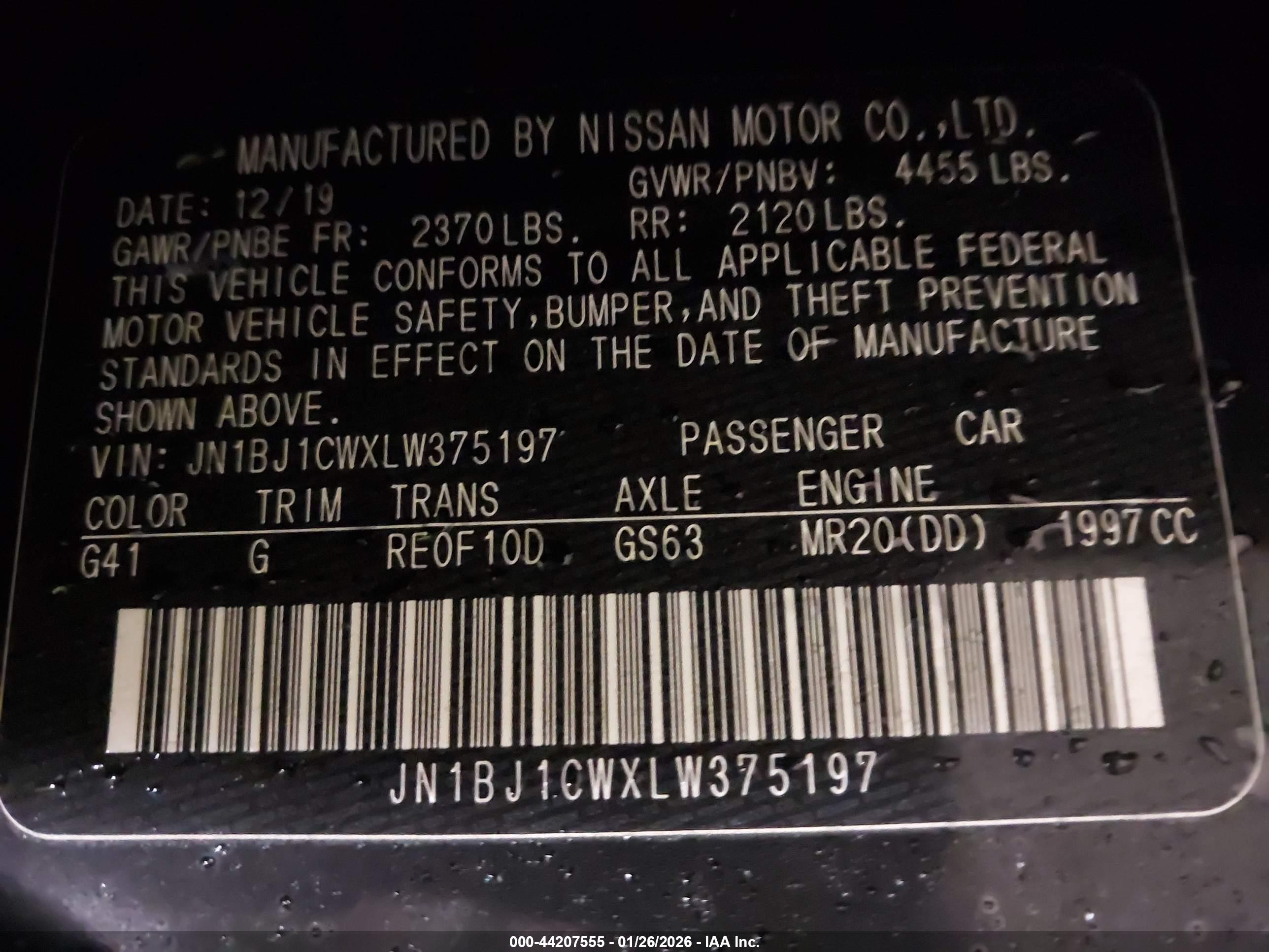 NISSAN ROGUE image 9