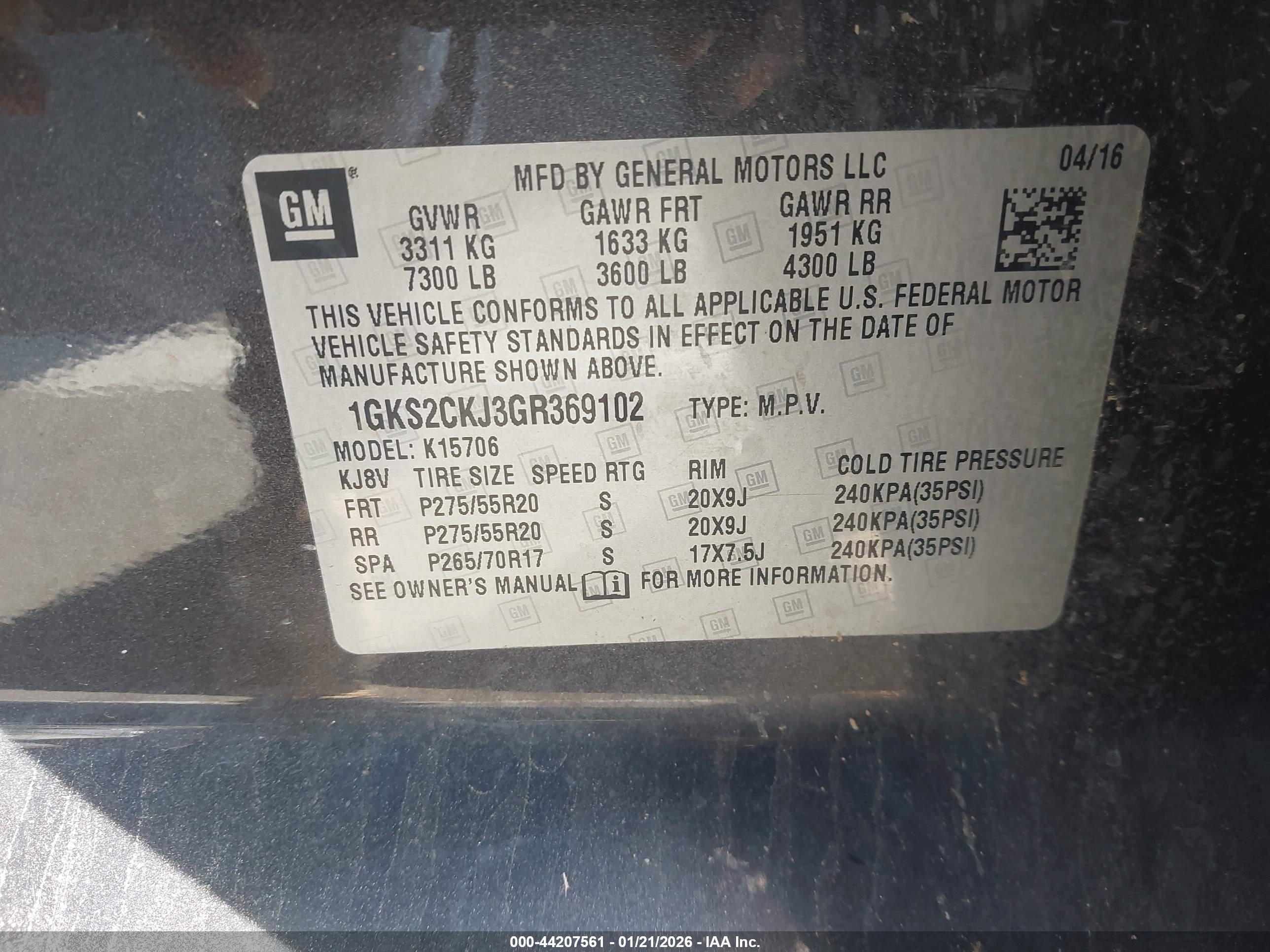 GMC YUKON image 9