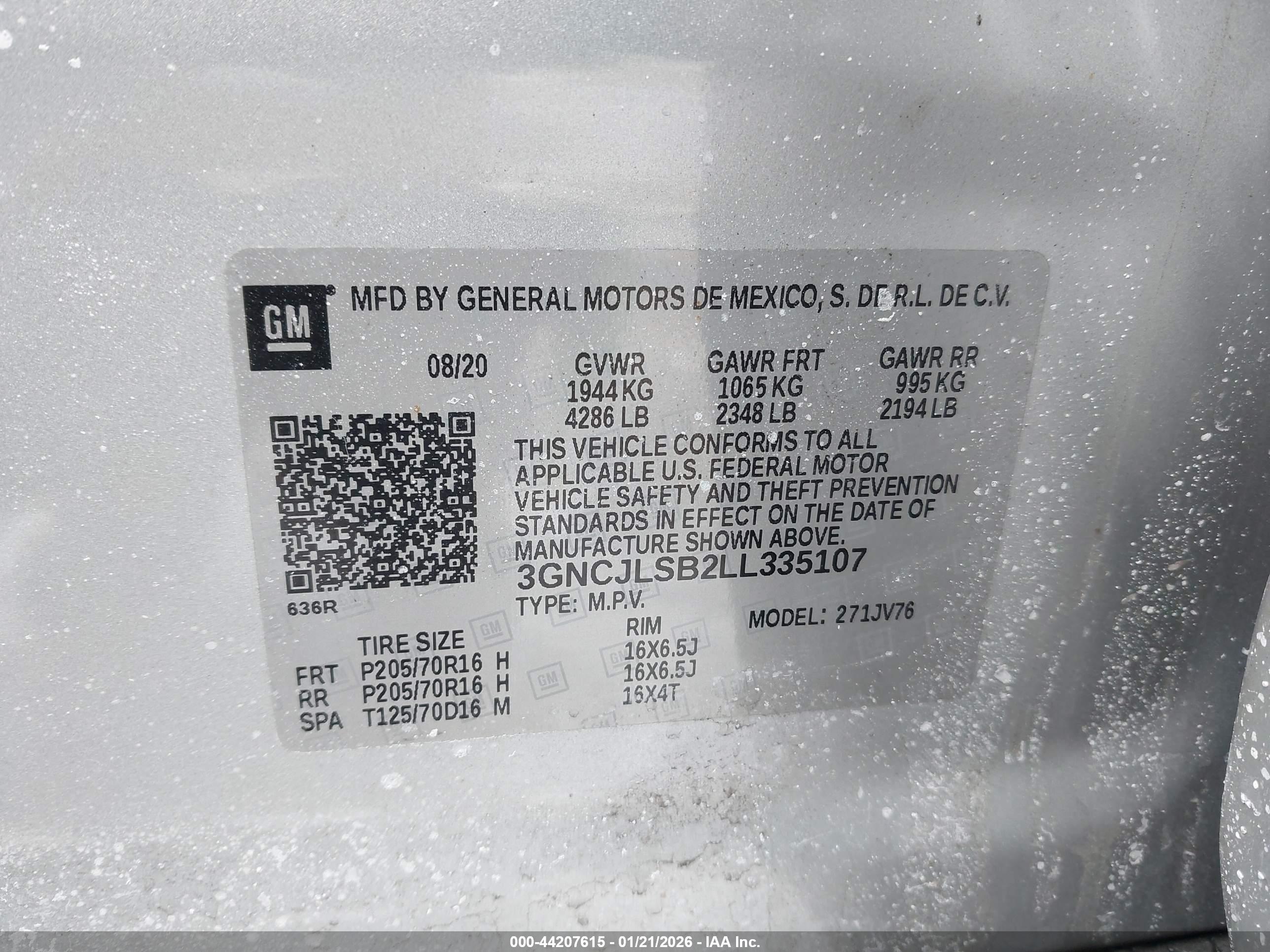 CHEVROLET TRAX image 9