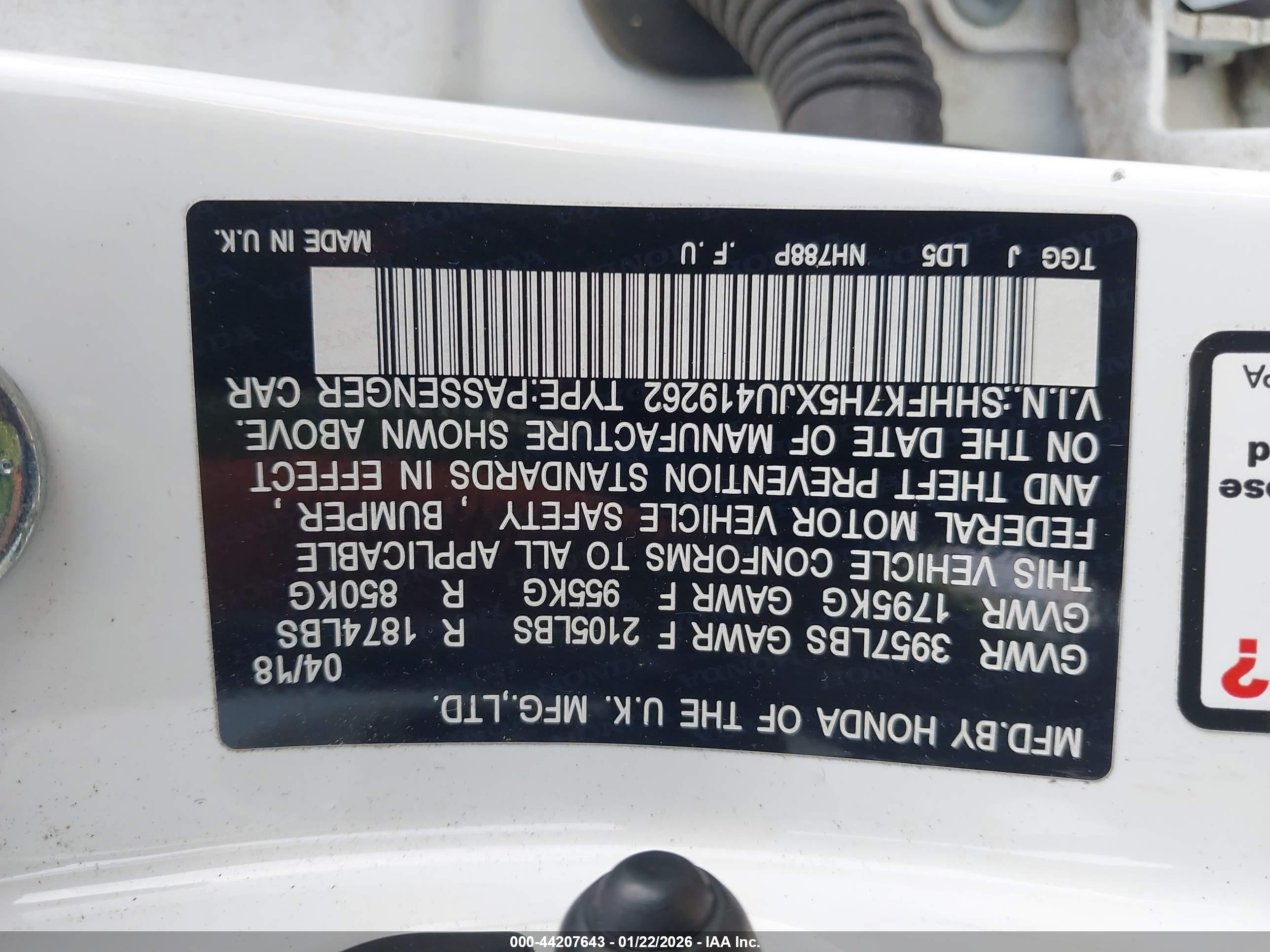 HONDA CIVIC image 9
