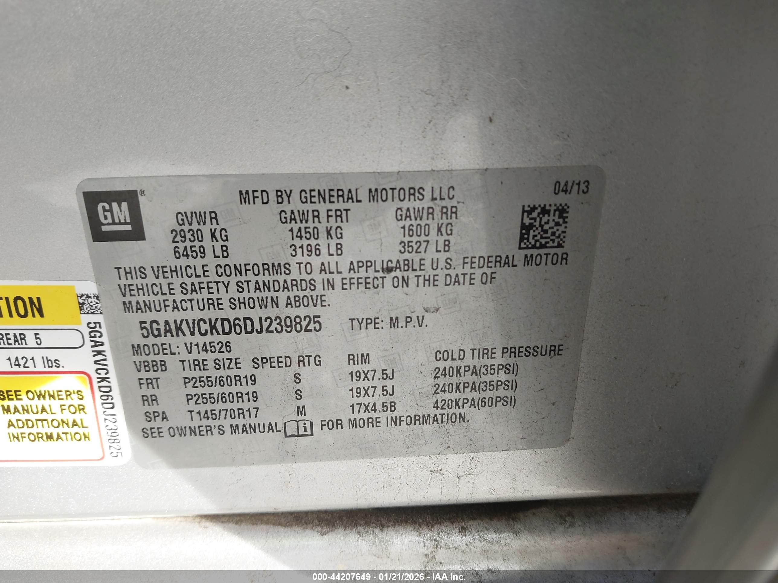 BUICK ENCLAVE image 9