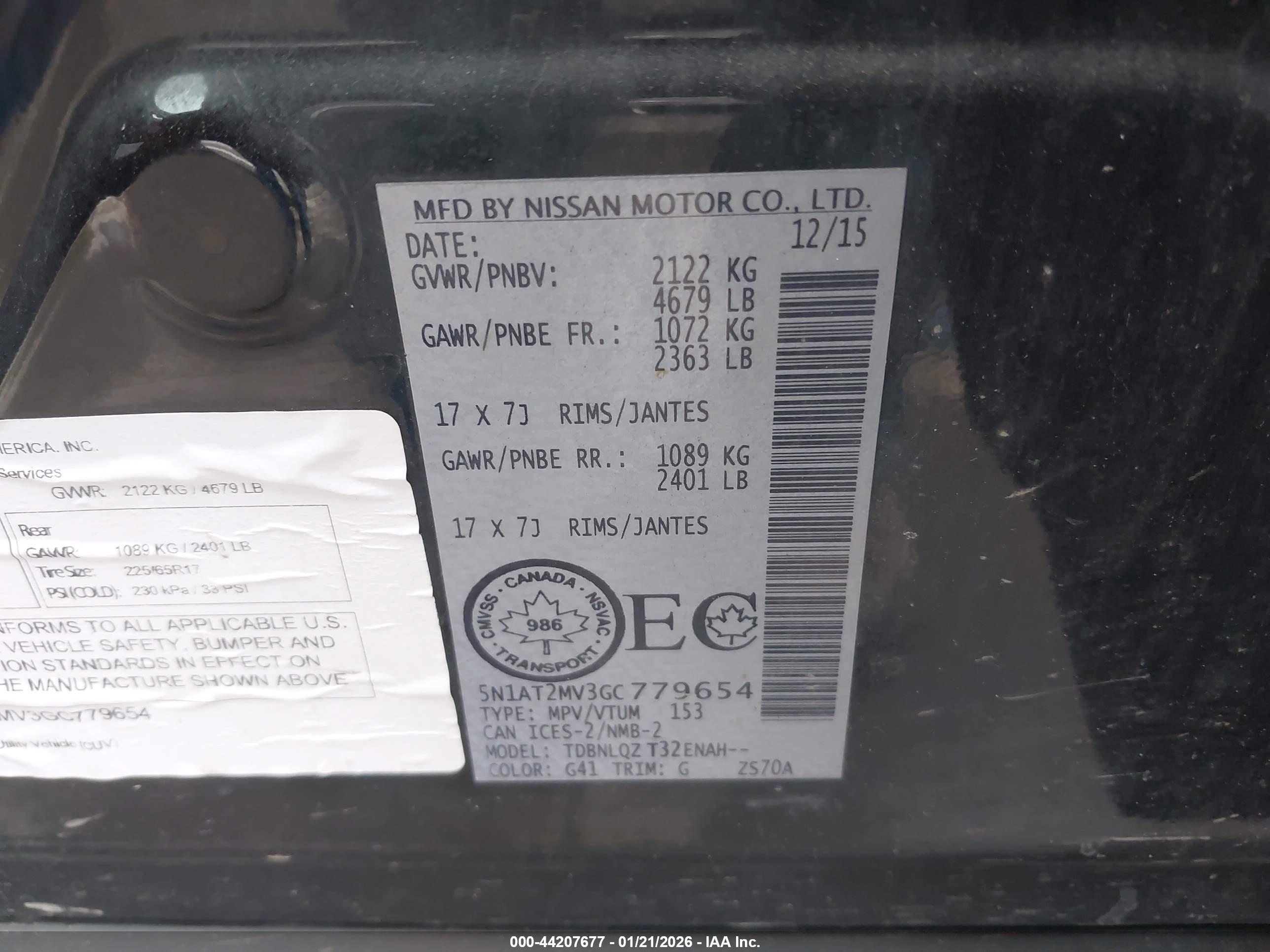 NISSAN ROGUE image 9