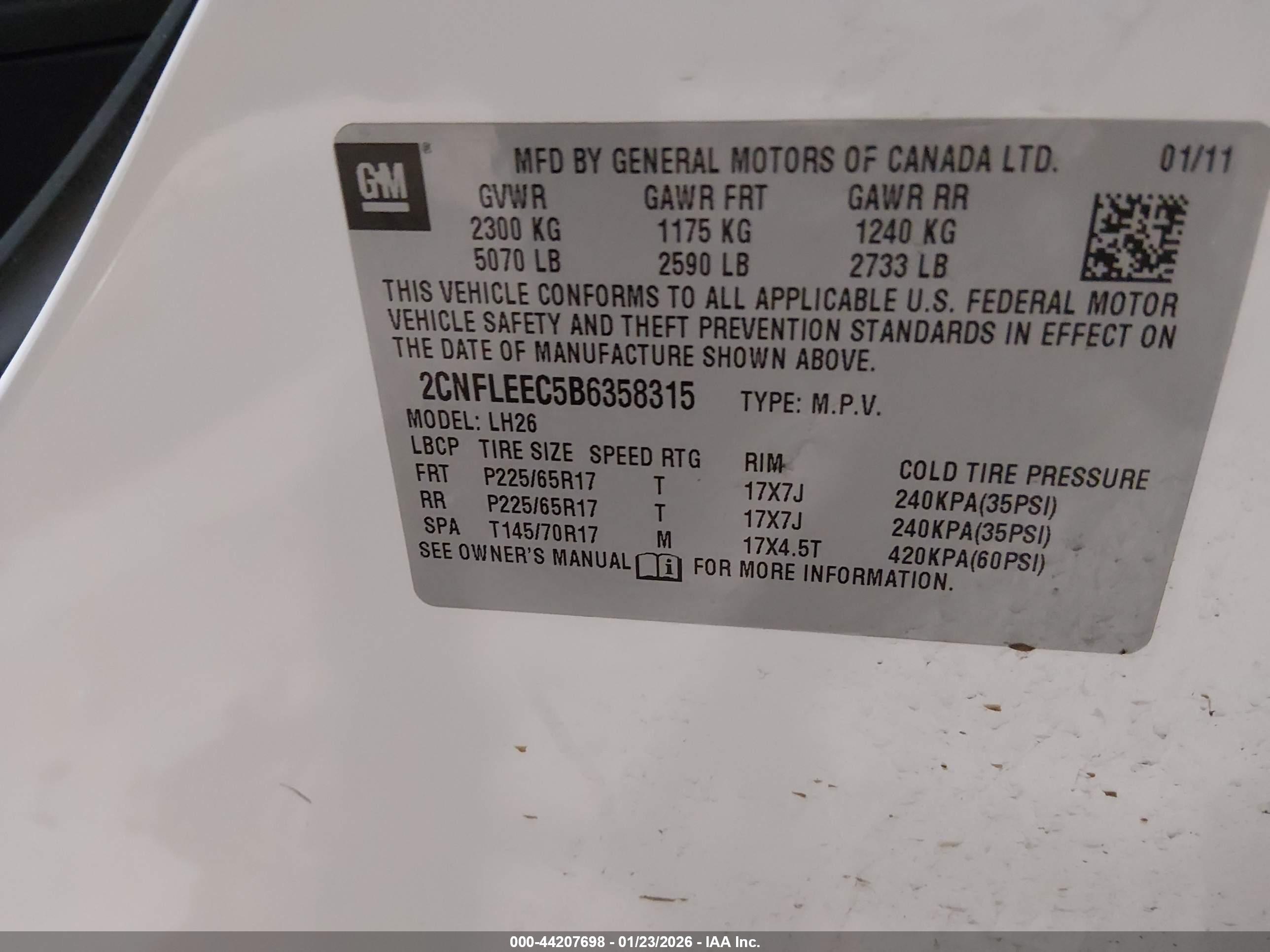 CHEVROLET EQUINOX image 9