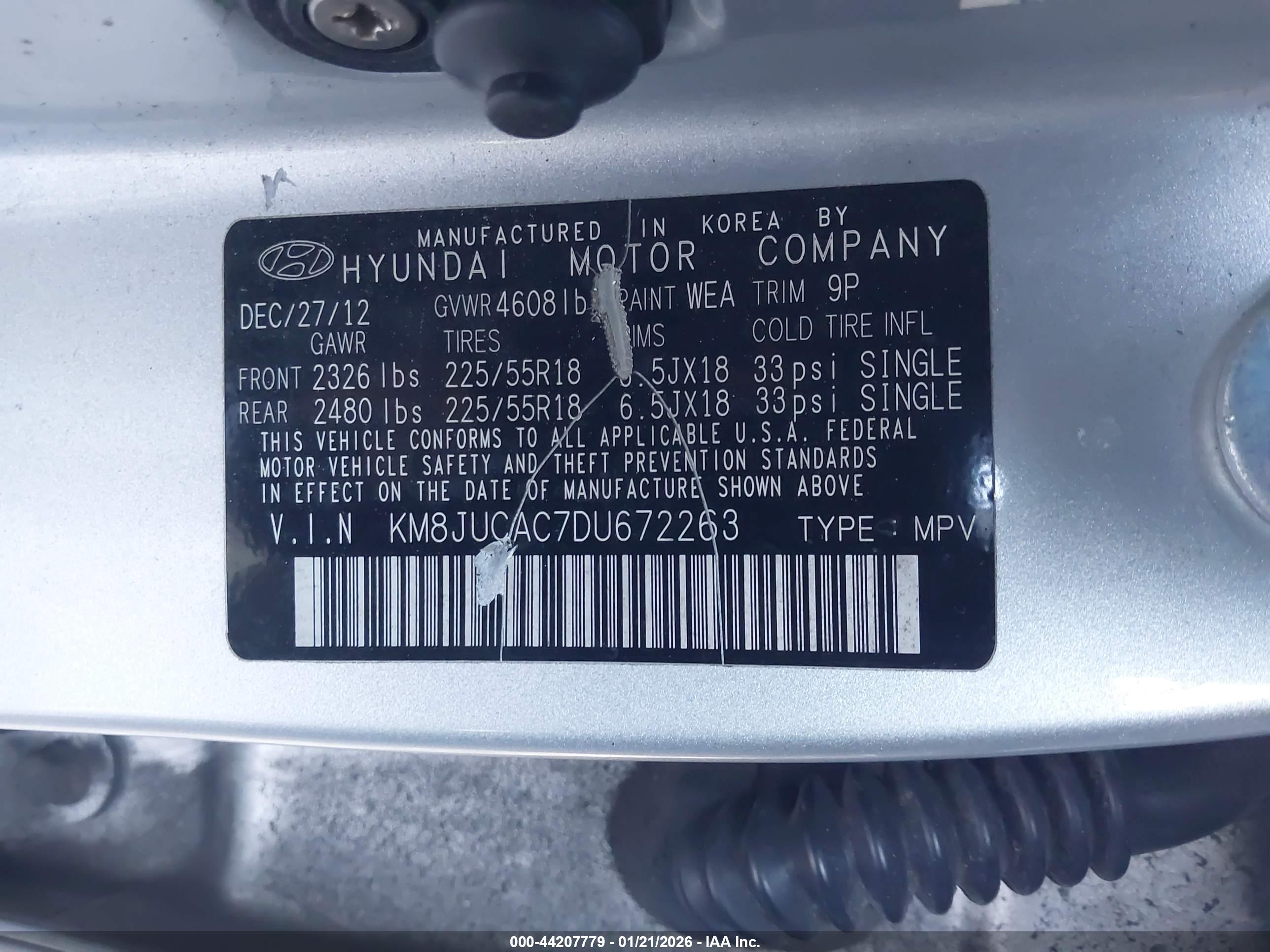 HYUNDAI TUCSON image 9