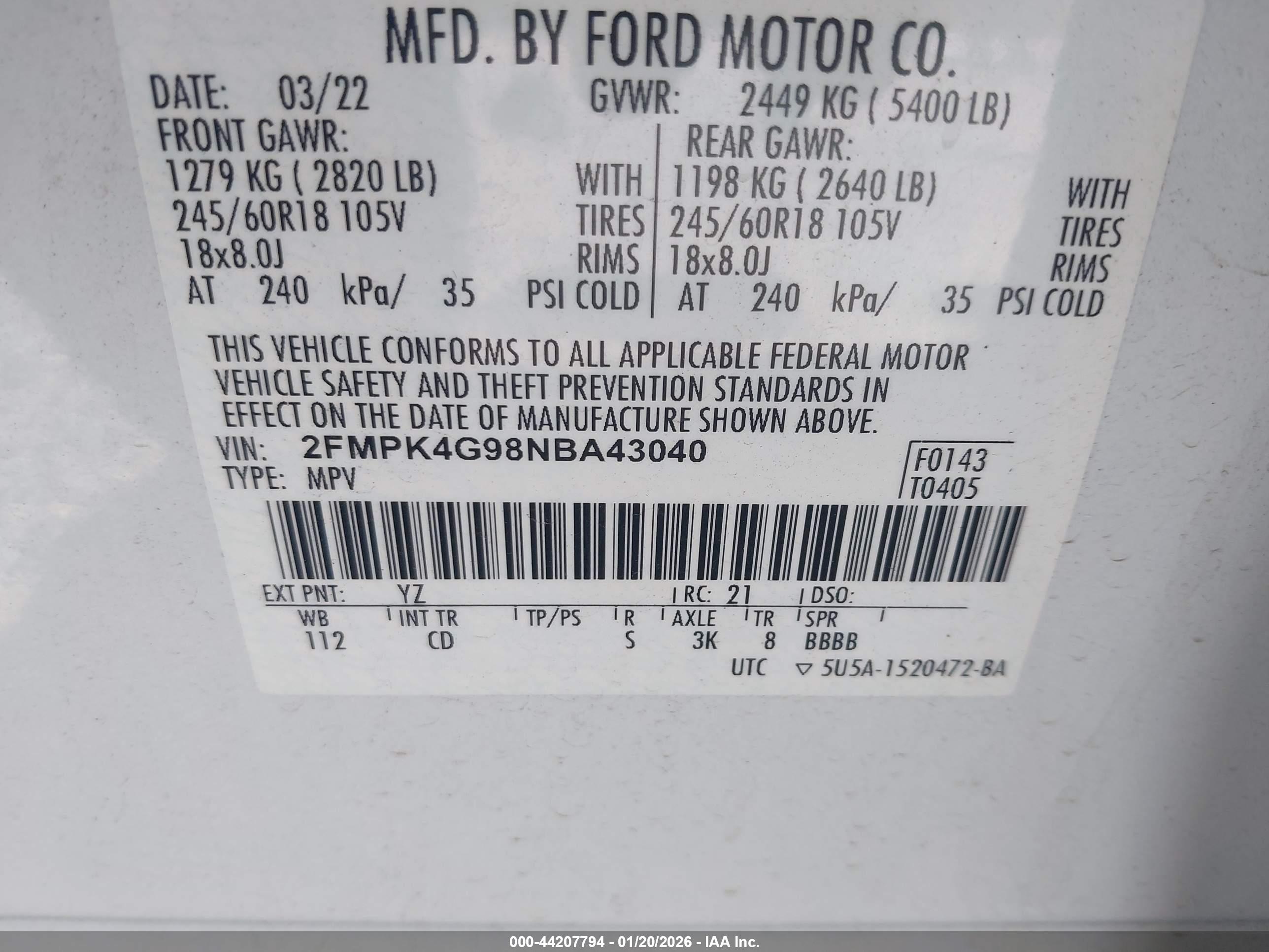 FORD EDGE image 9