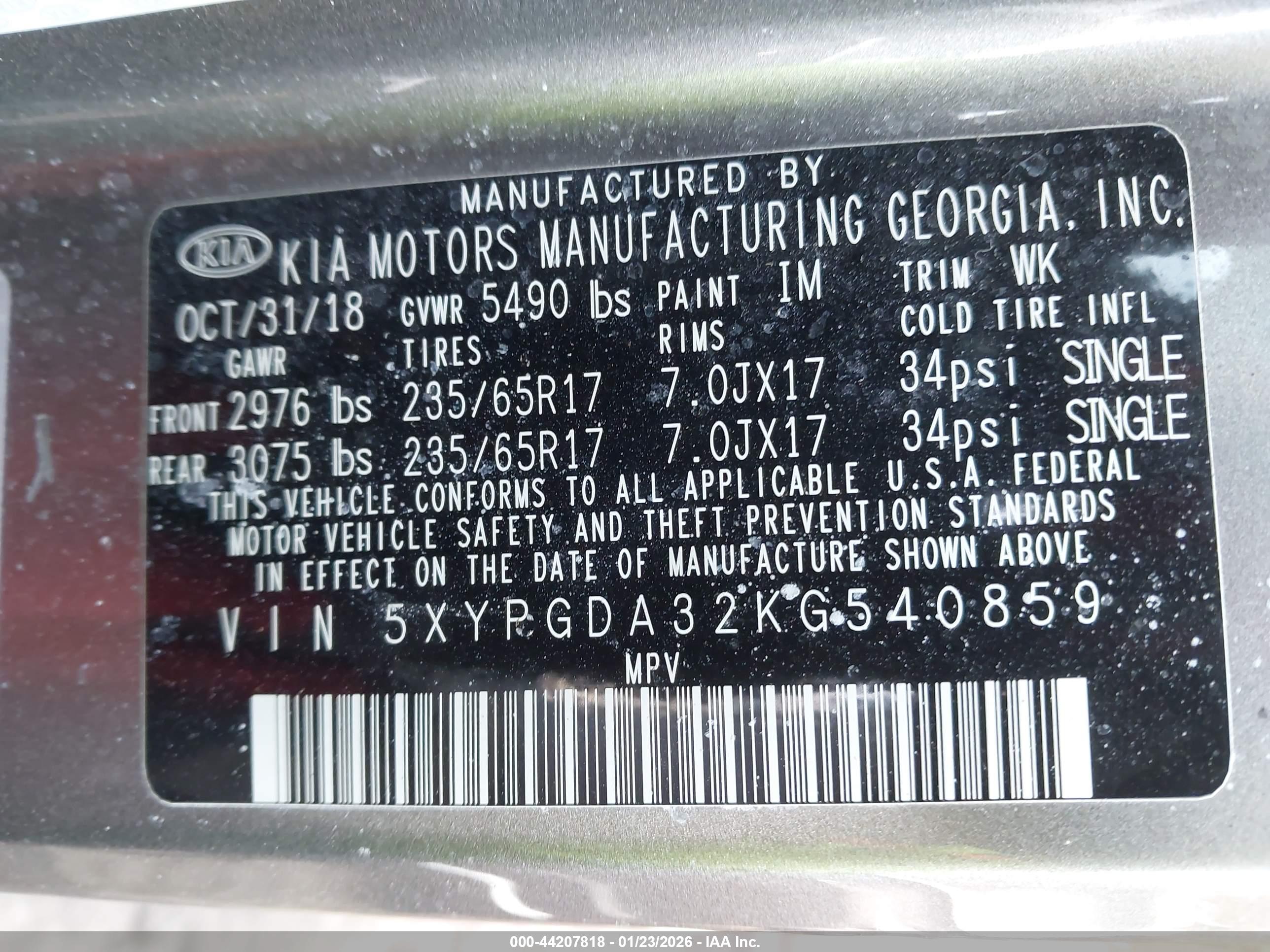 KIA SORENTO image 9