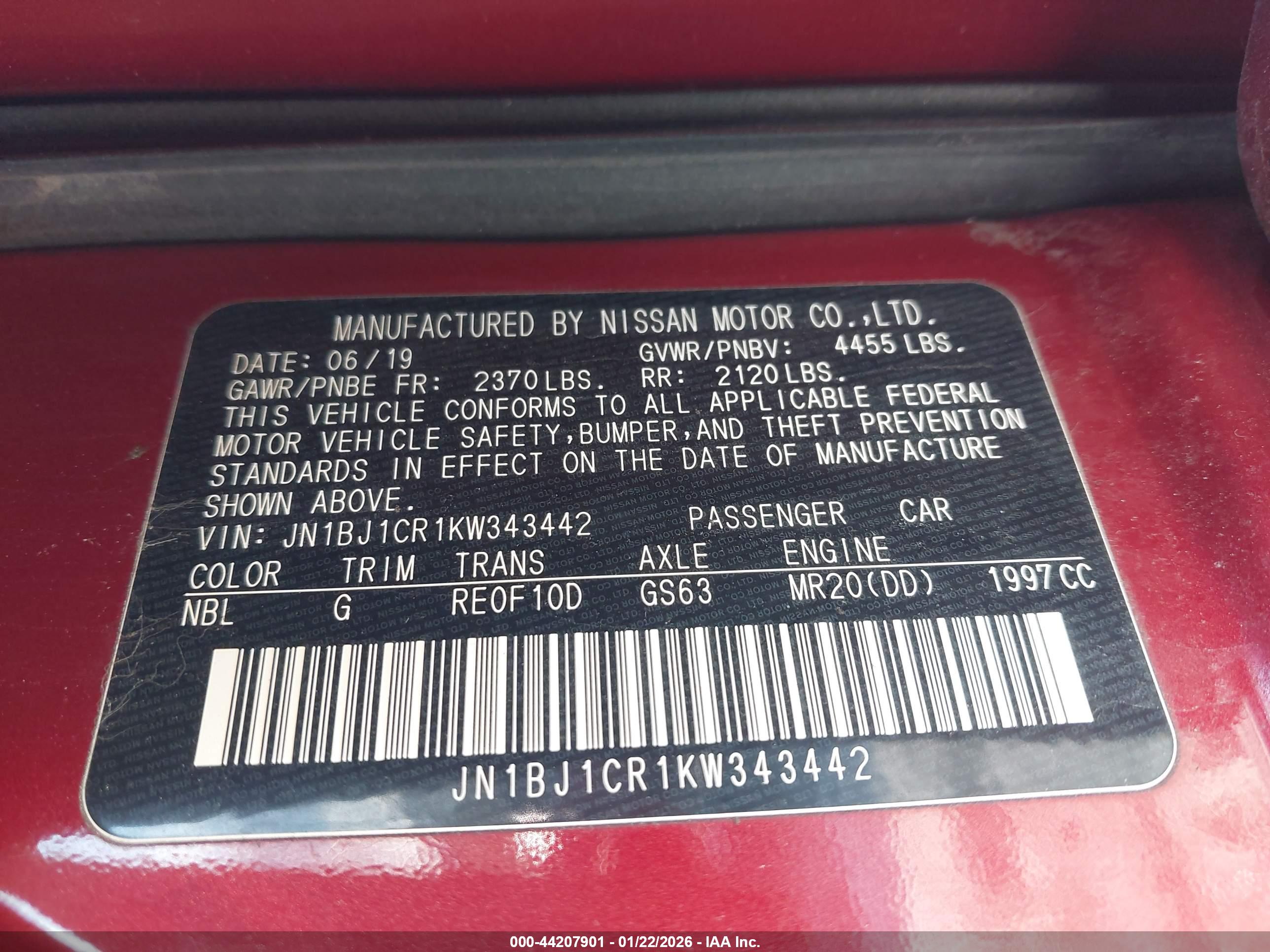 NISSAN ROGUE image 9