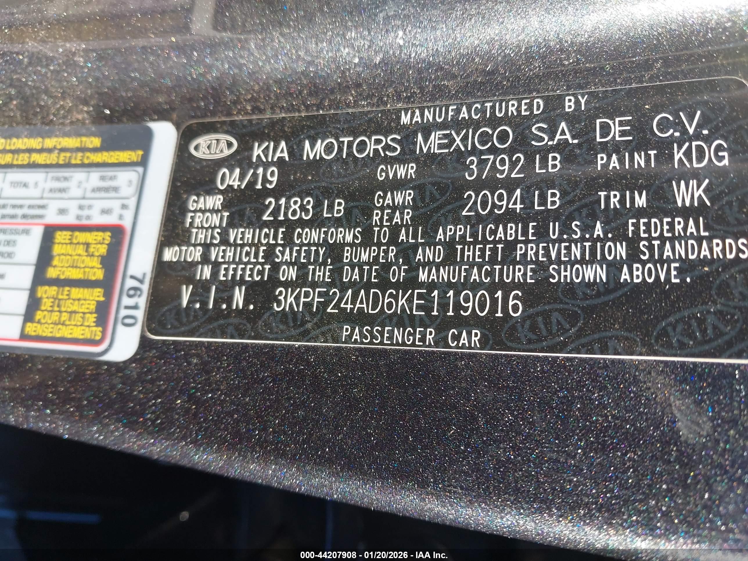 KIA FORTE image 9