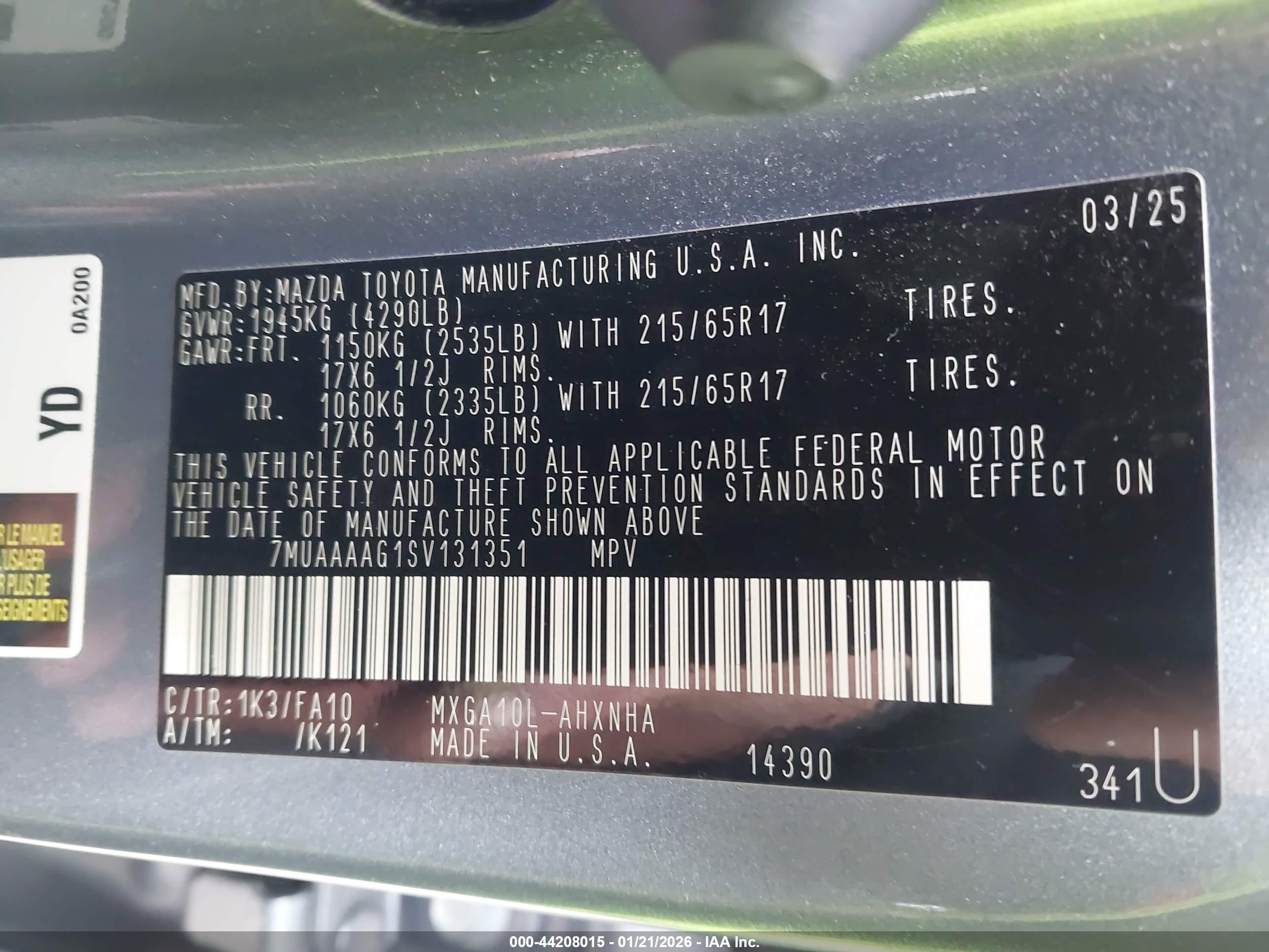 TOYOTA COROLLA image 9