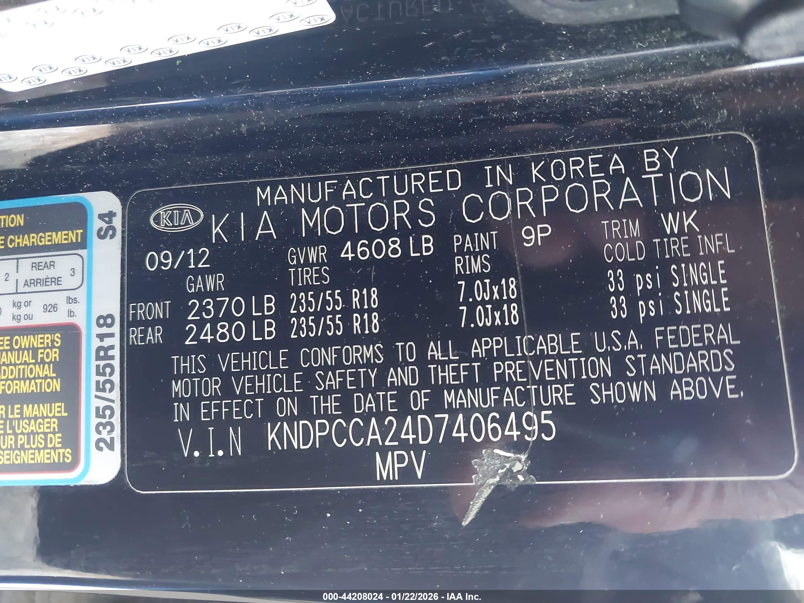 KIA SPORTAGE image 9